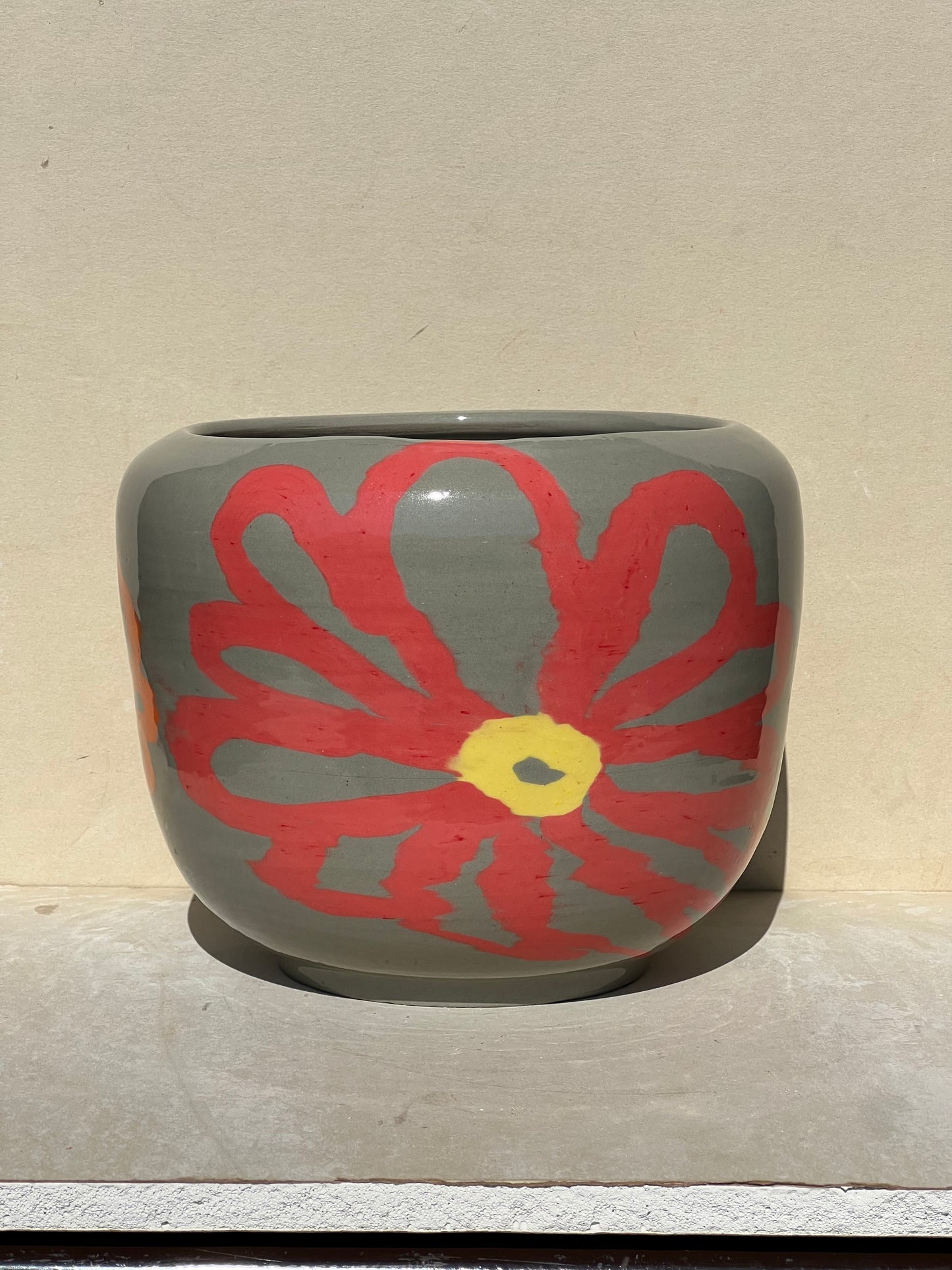 Flower Carved Vase