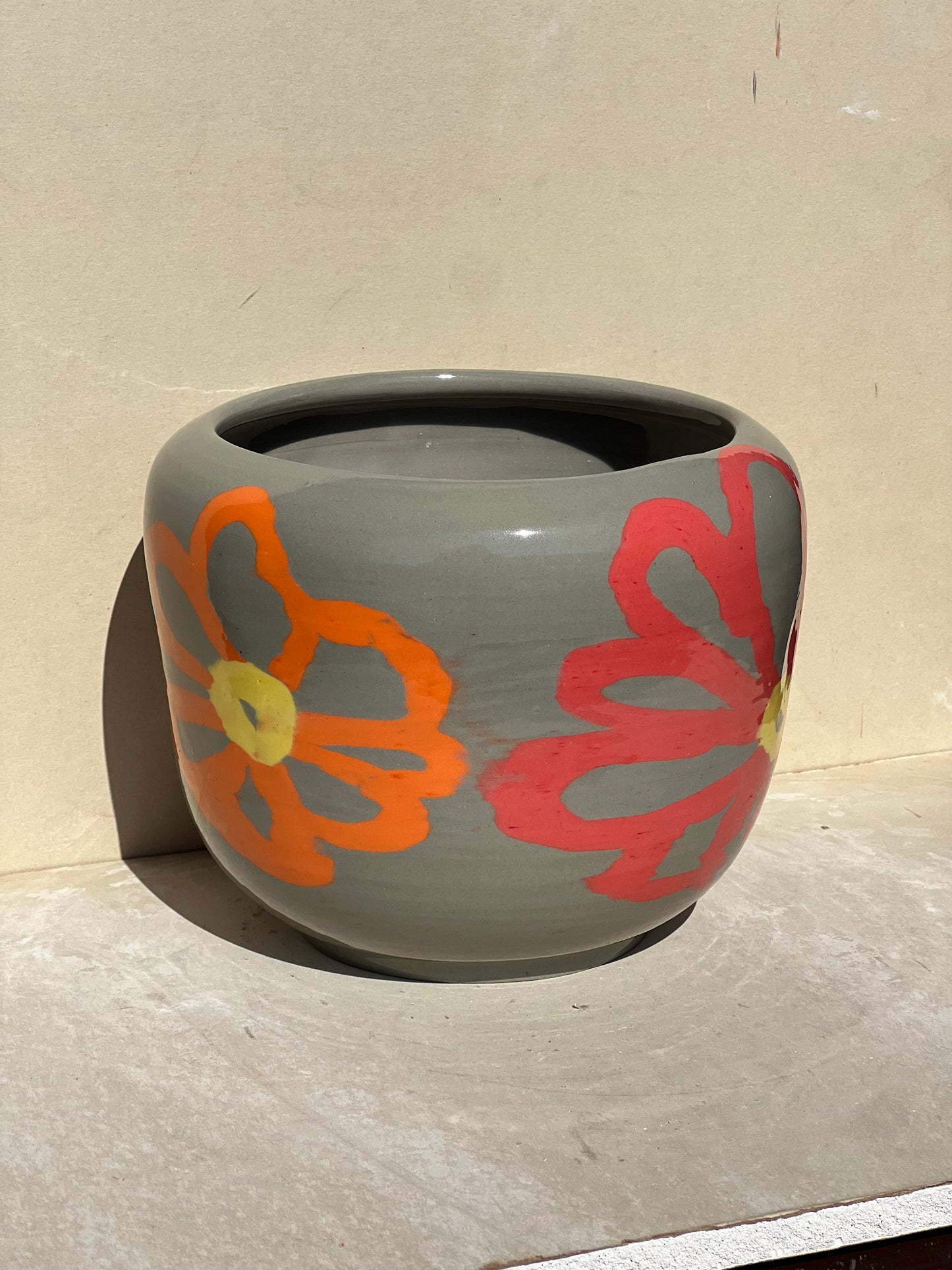Flower Carved Vase