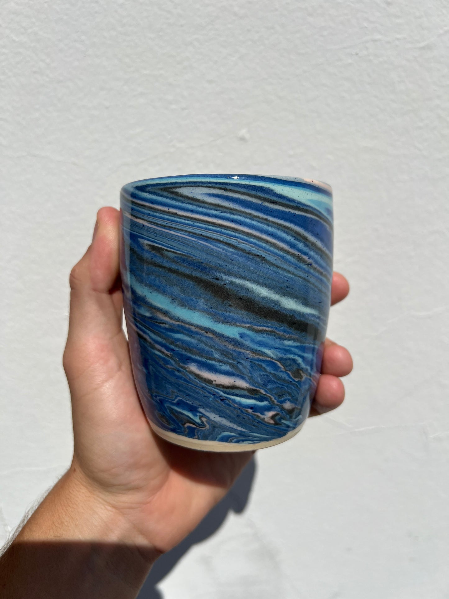 Blue Swirl Cup