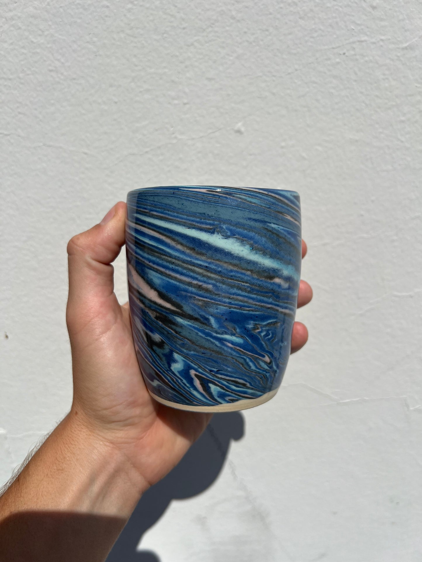 Blue Swirl Cup
