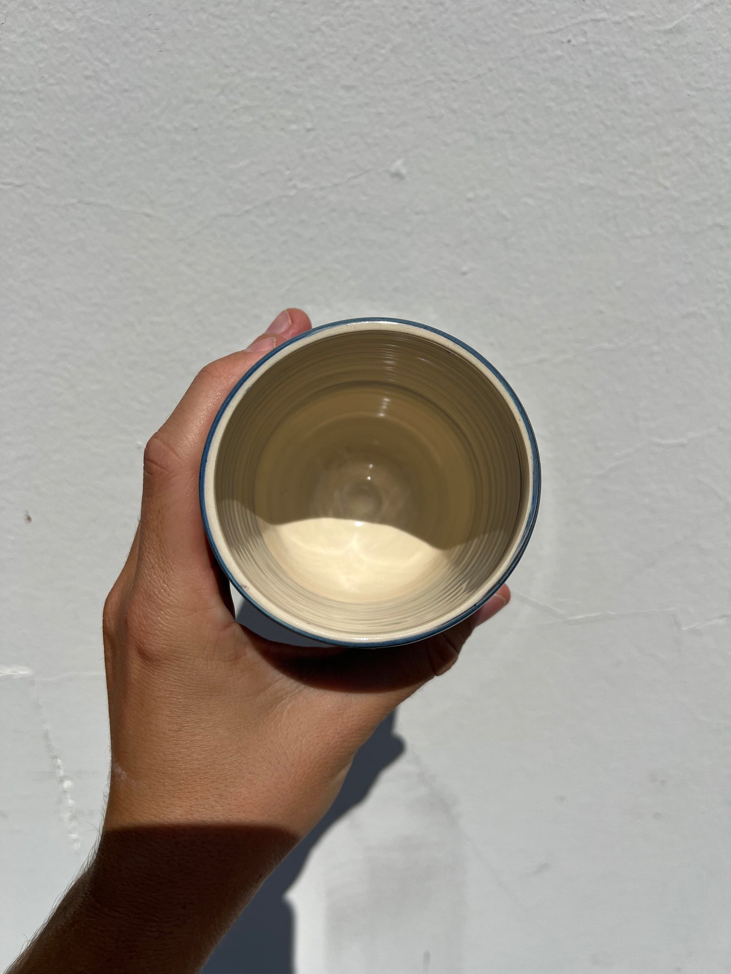 Blue Swirl Cup