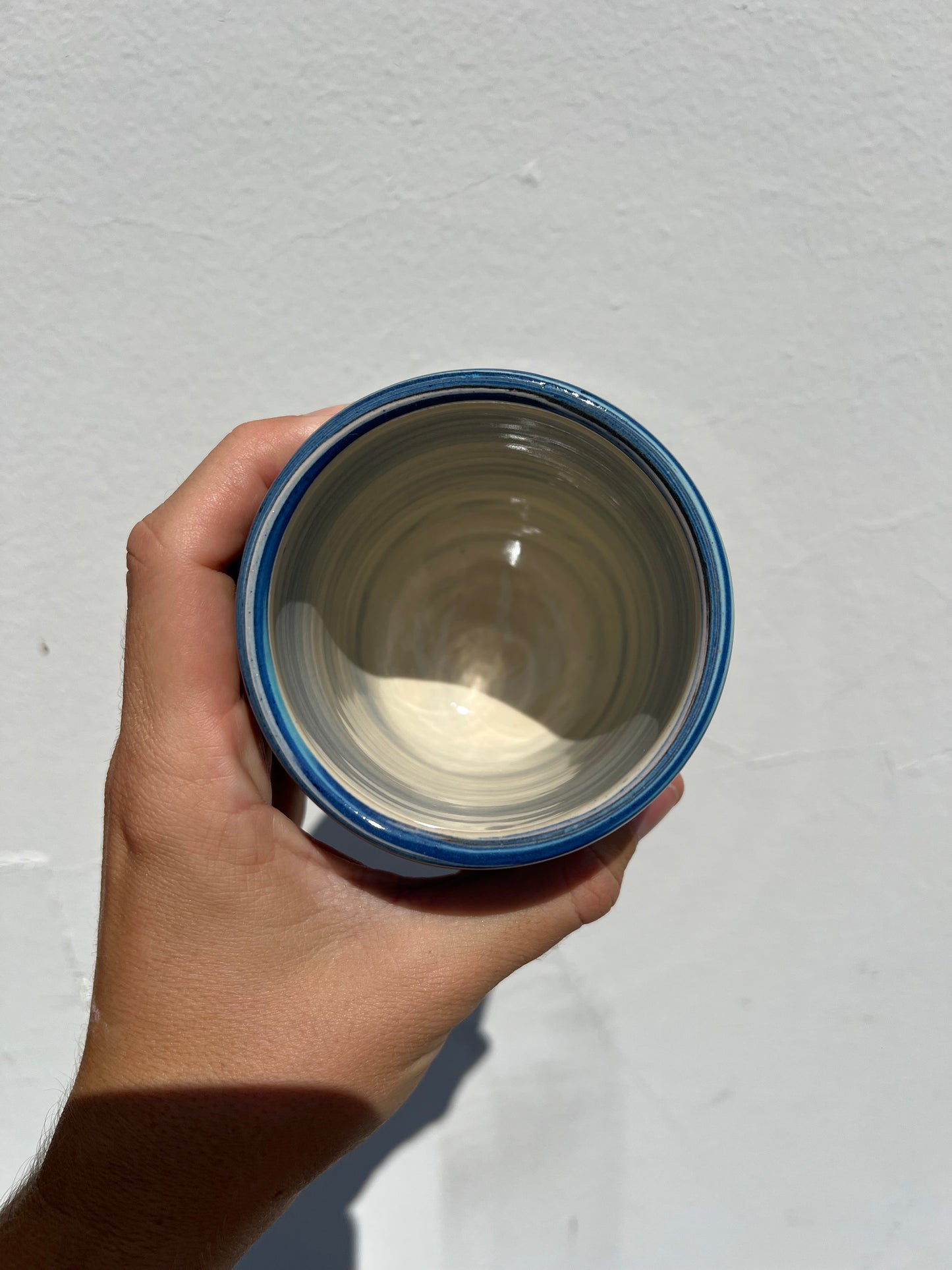 Blue Swirl Cup