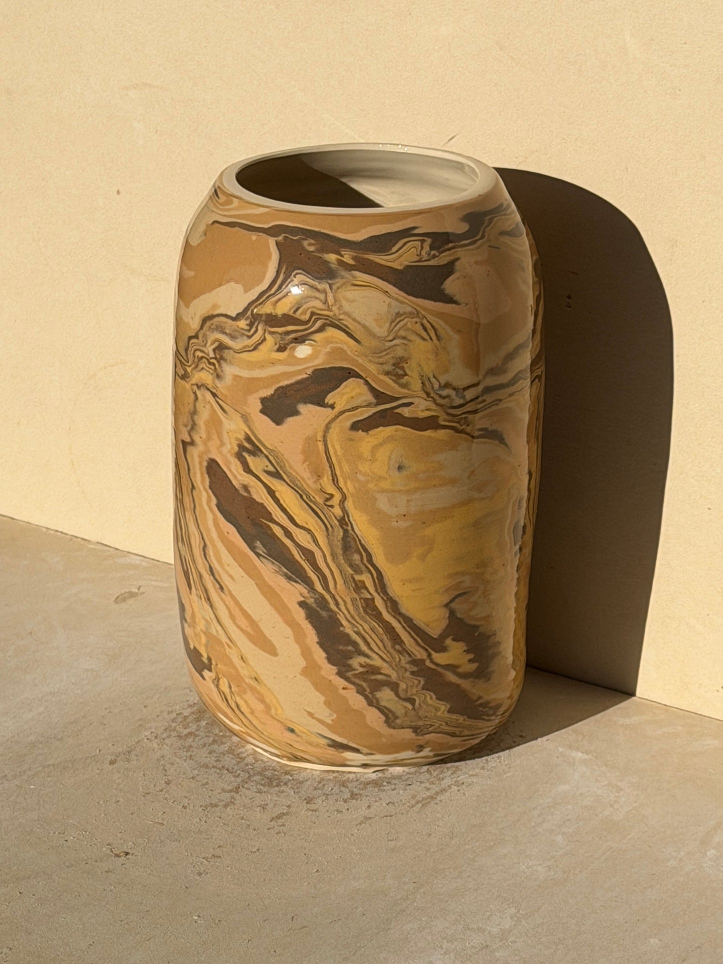 Wonky Browns Vase