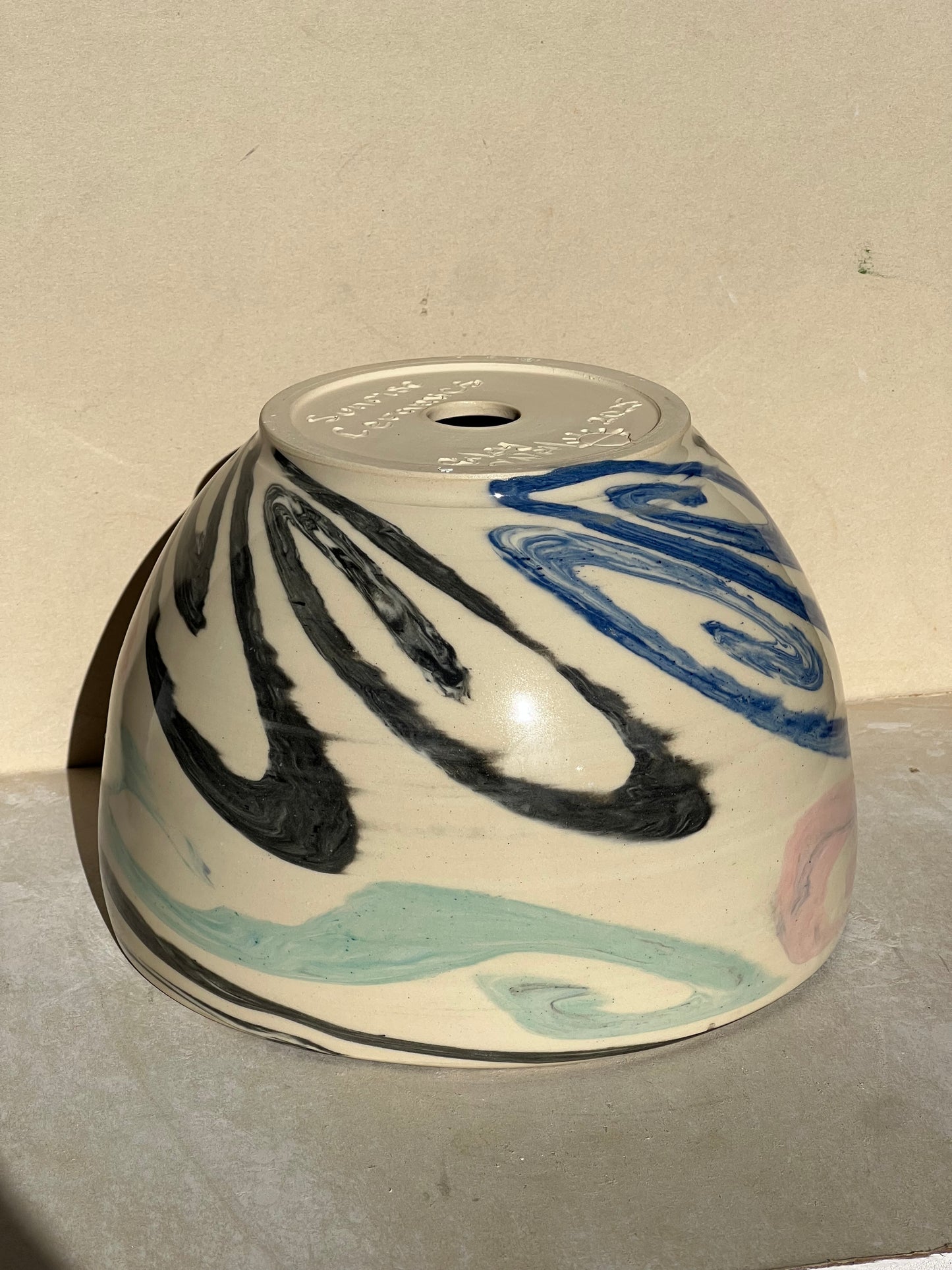 Large Color Twist Planter