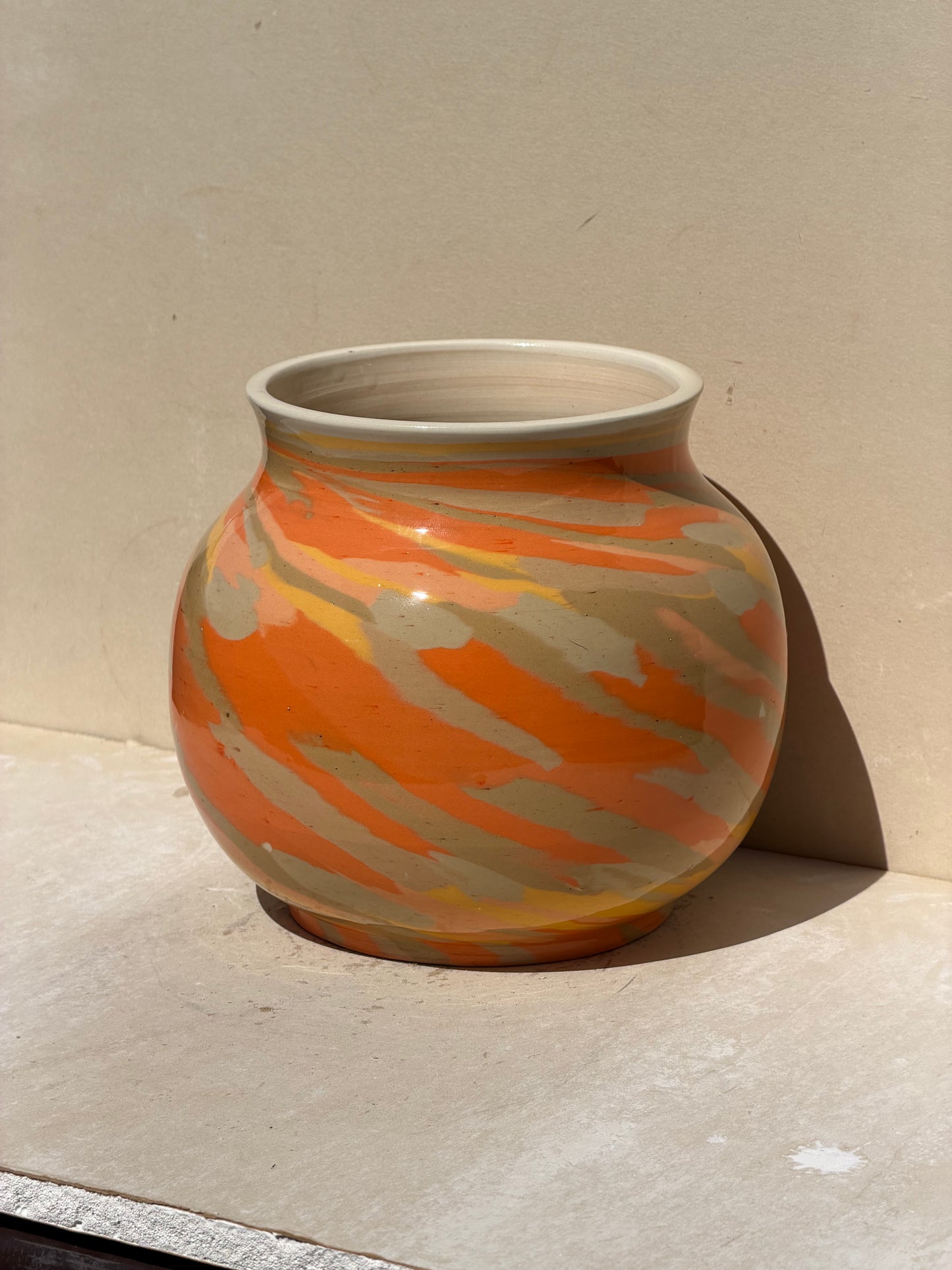 All Orange Vase #3