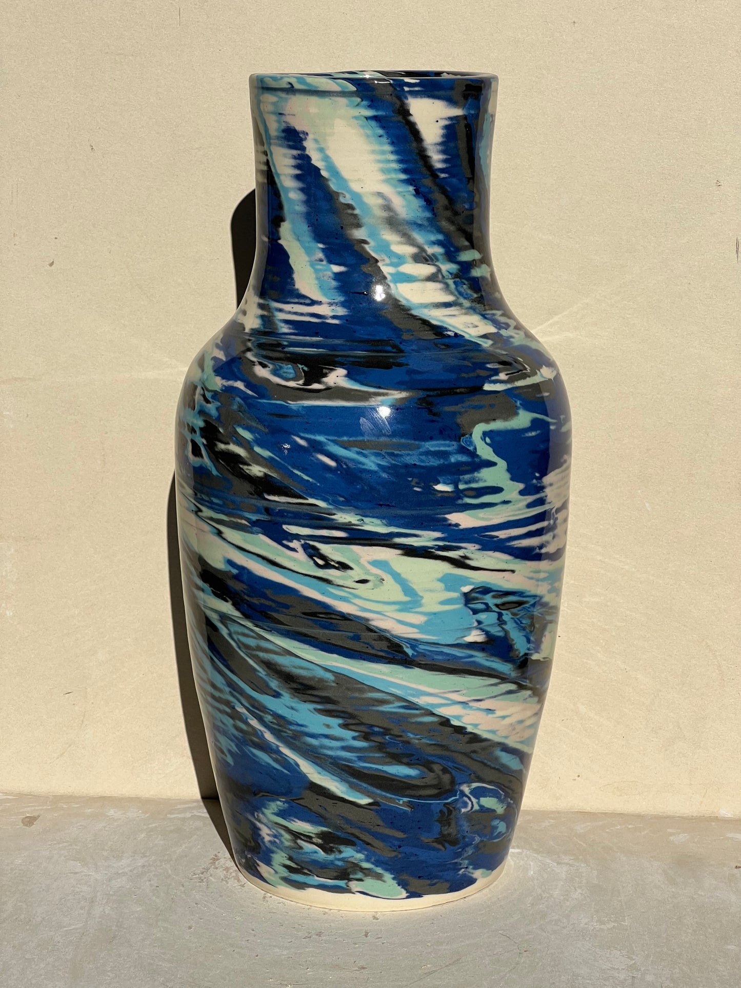 Aurora Borealis Vase