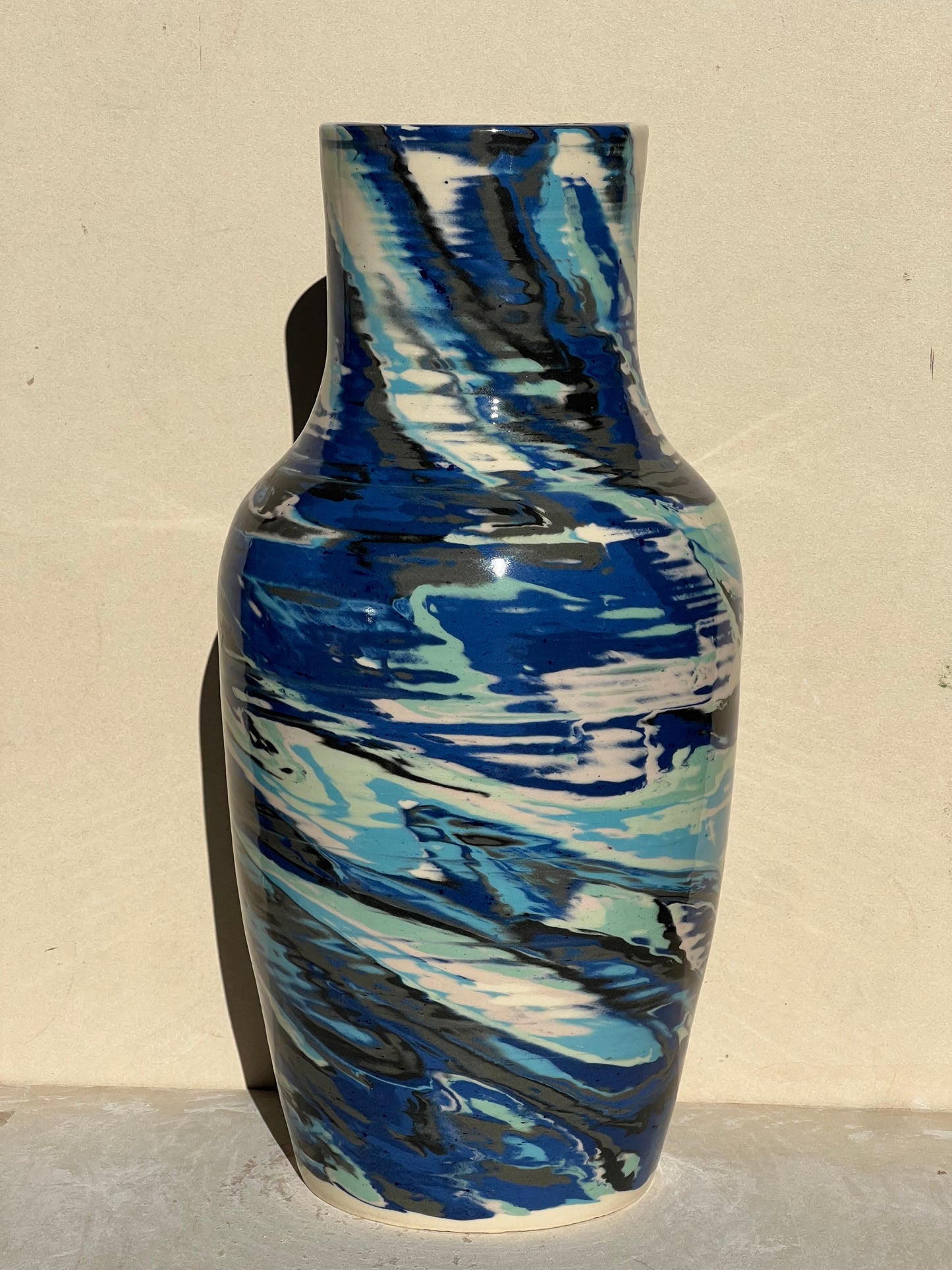Aurora Borealis Vase