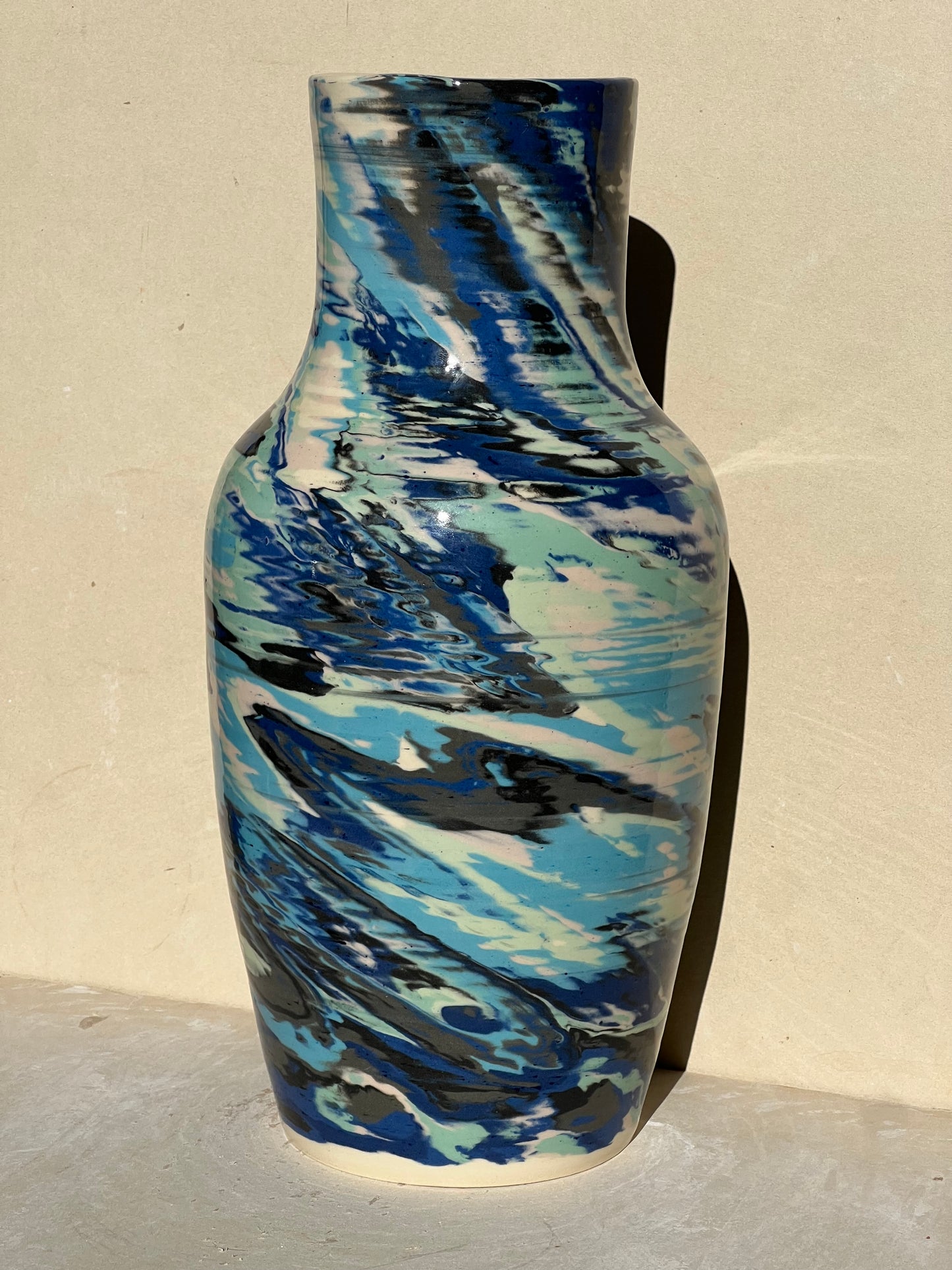 Aurora Borealis Vase