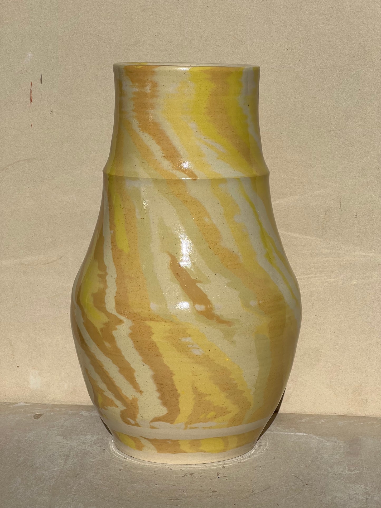 All Yellow Vase