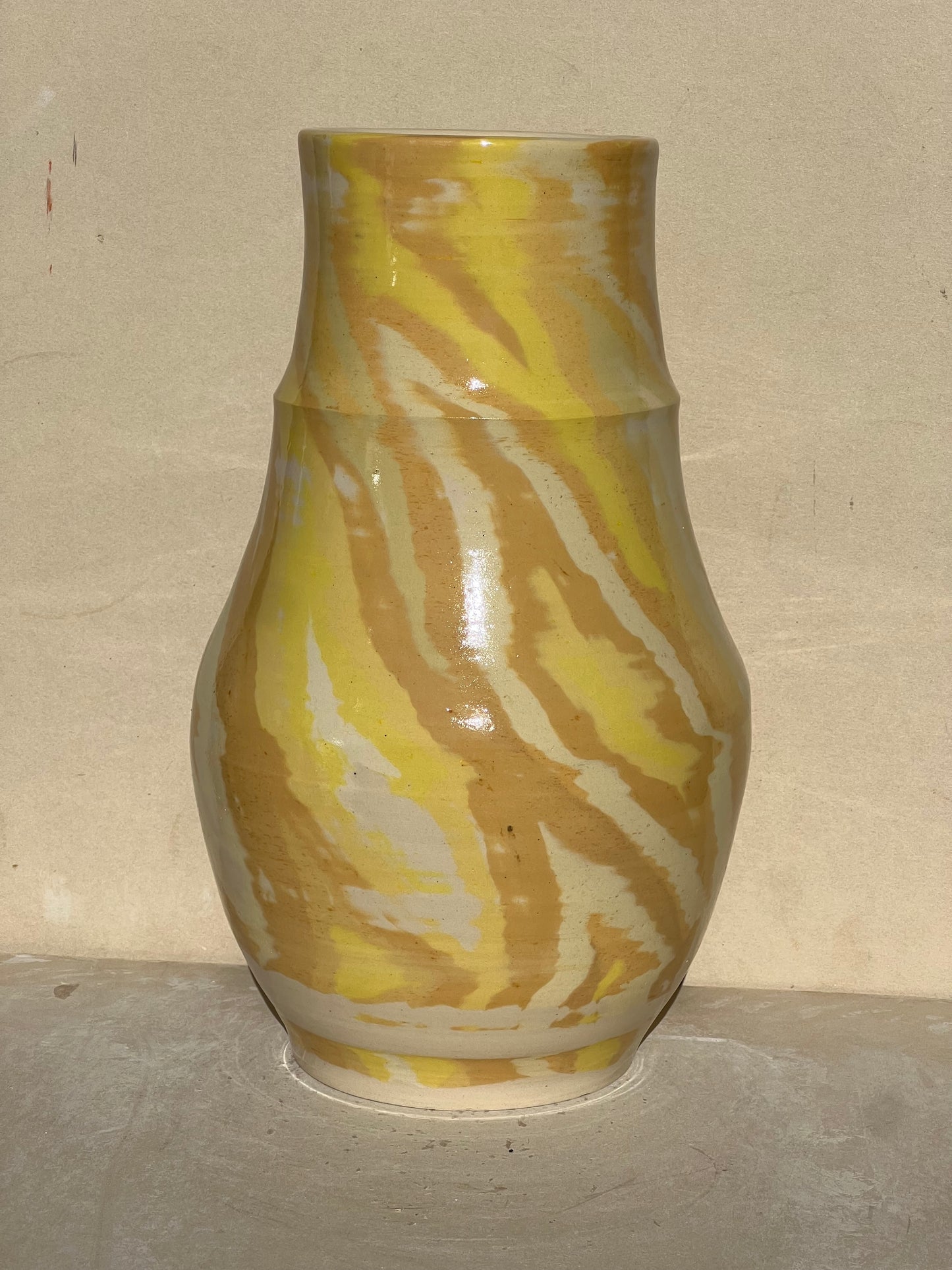 All Yellow Vase