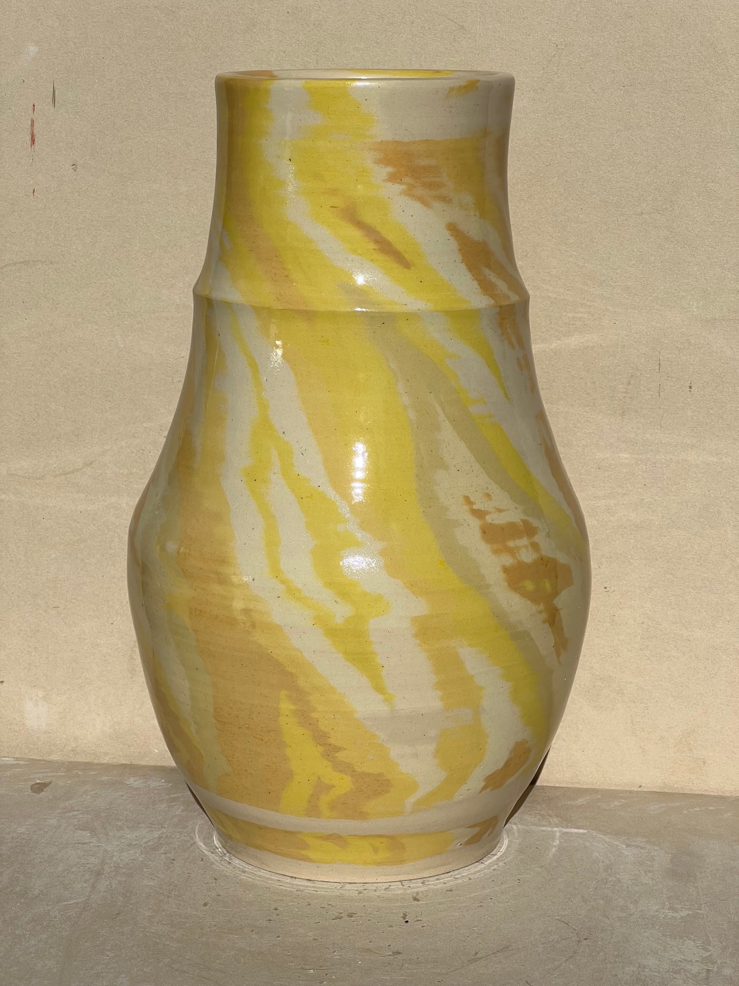 All Yellow Vase