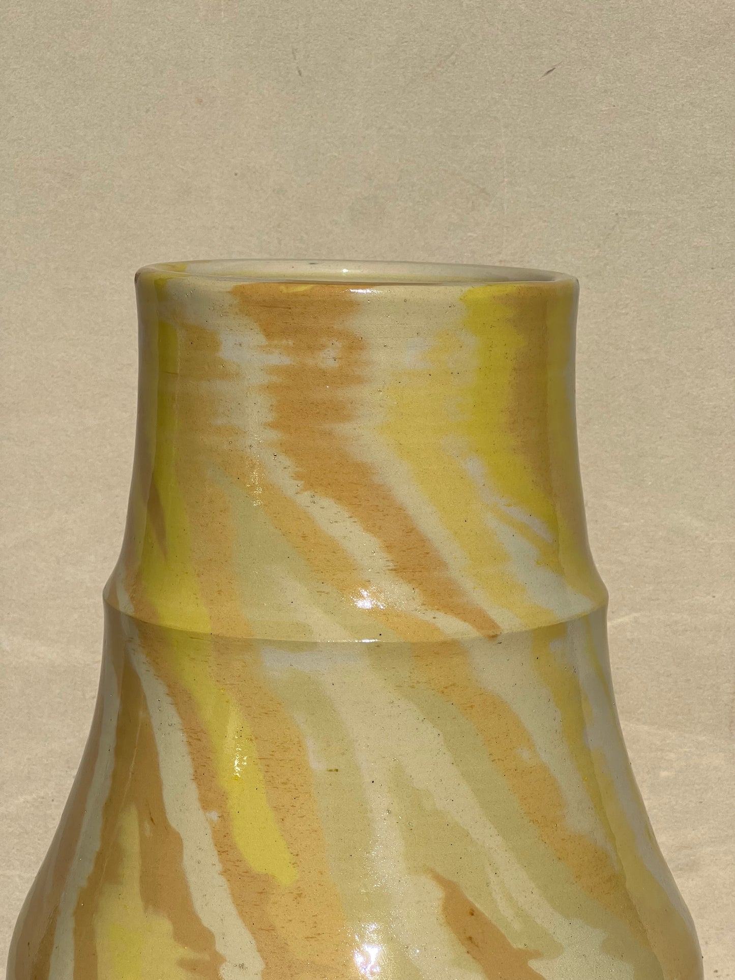 All Yellow Vase
