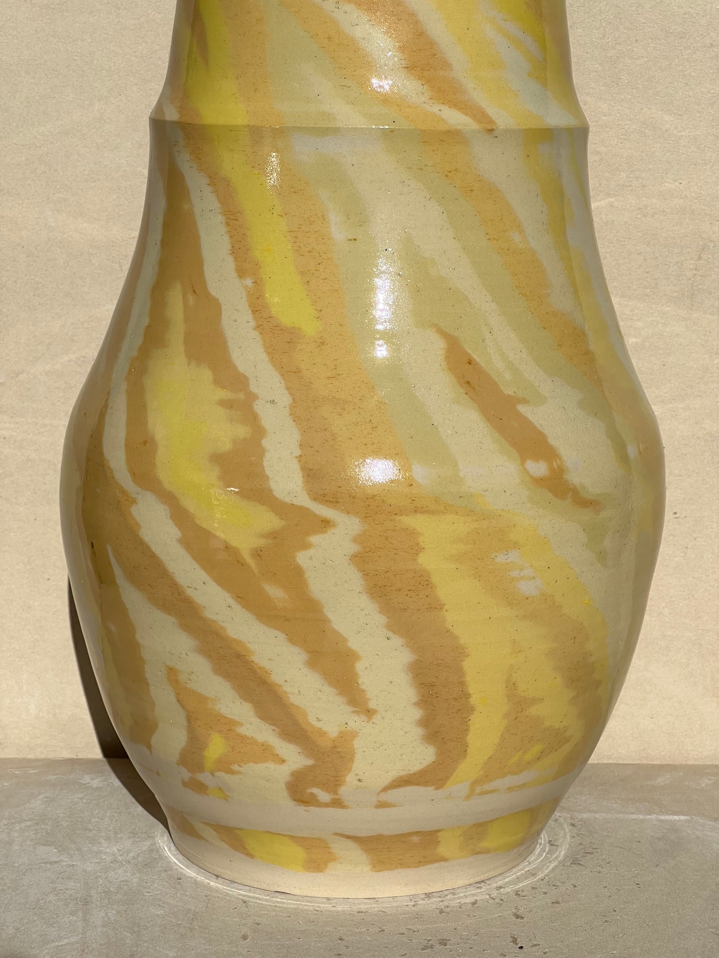 All Yellow Vase