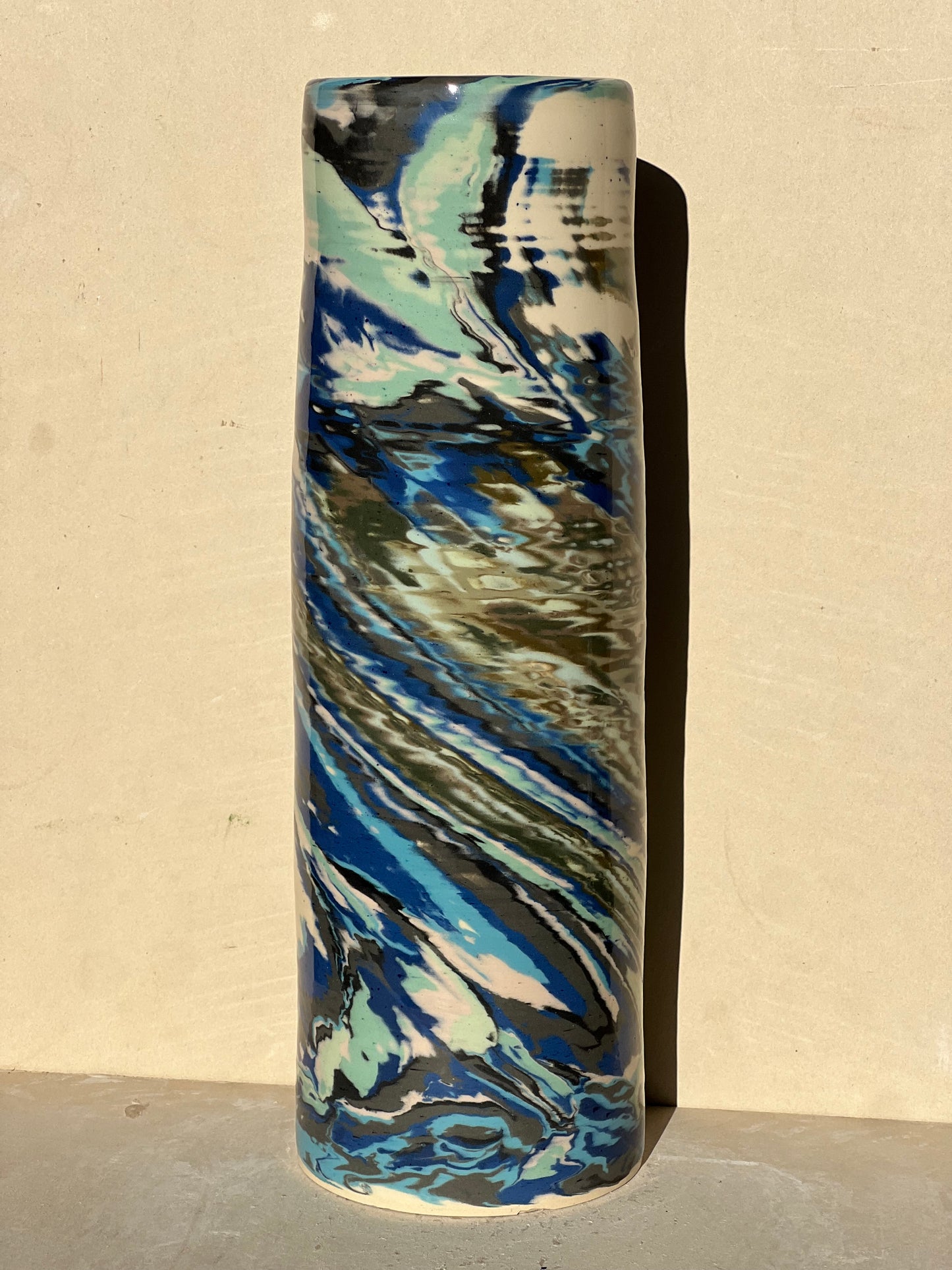 Aurora Borealis Vase