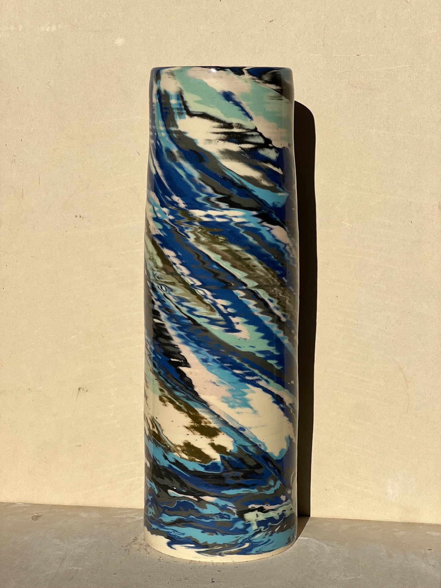 Aurora Borealis Vase