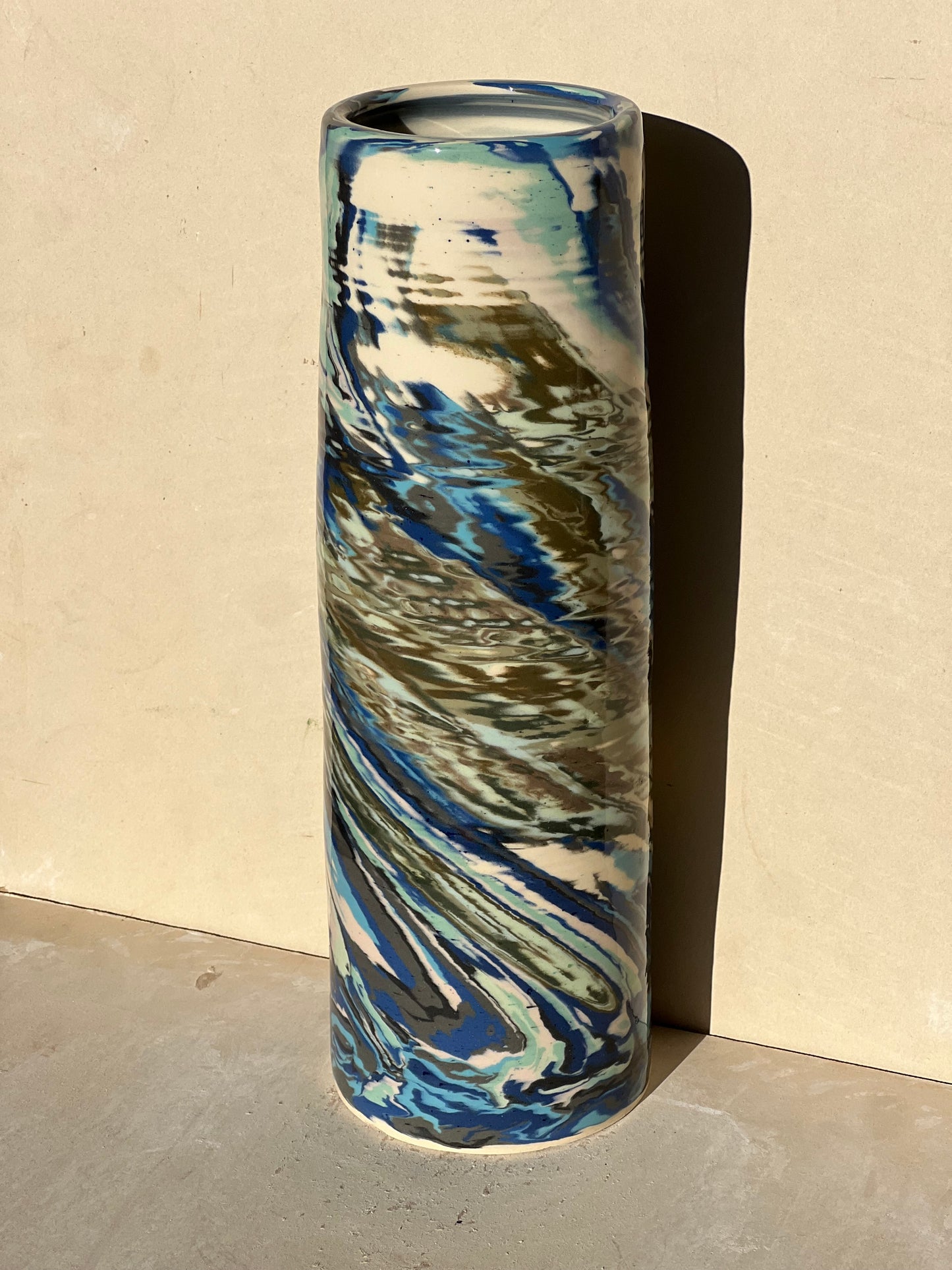 Aurora Borealis Vase