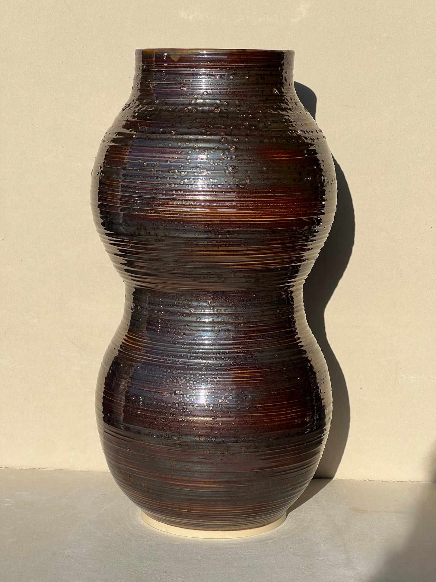Large Metallic vase