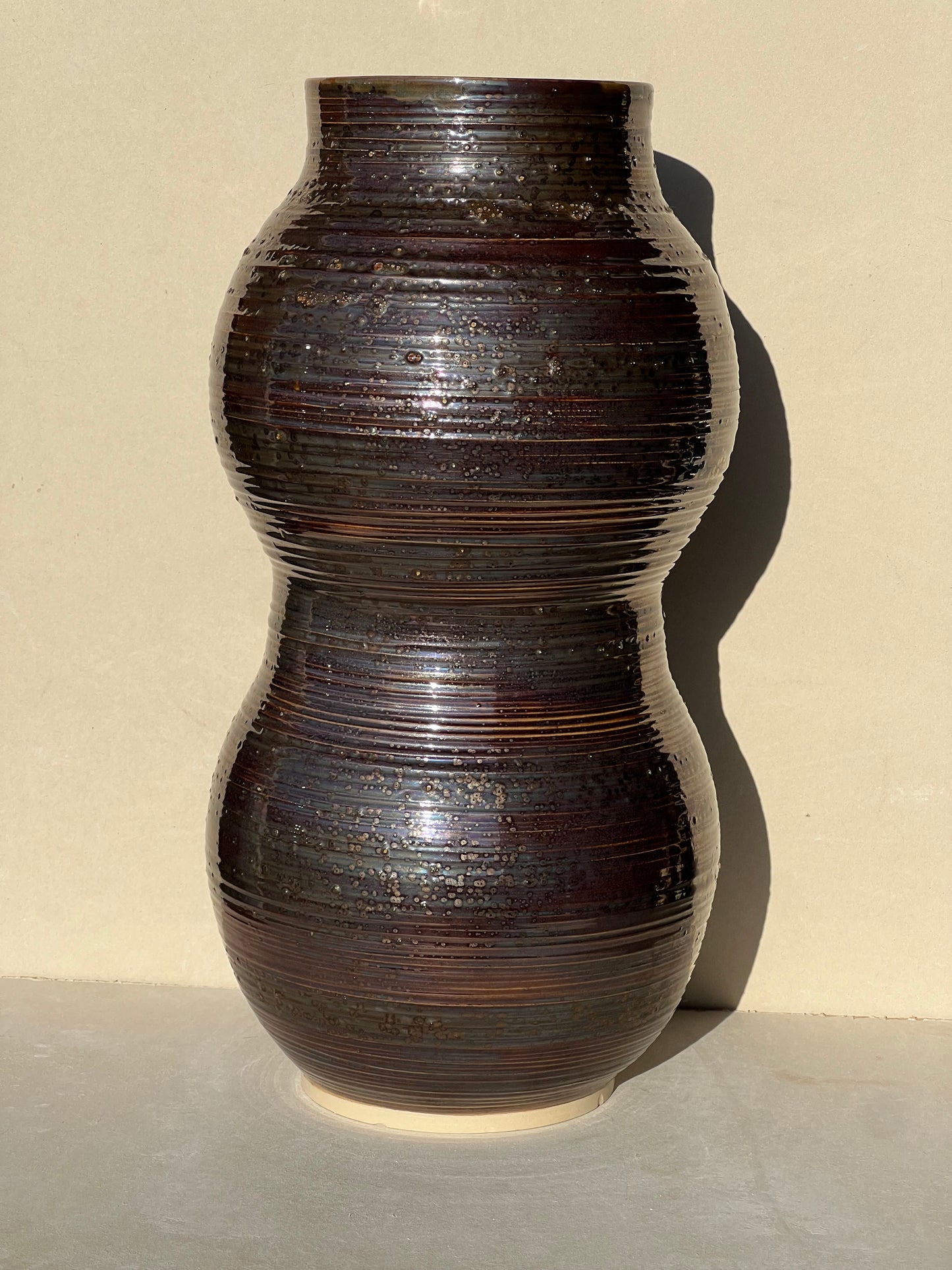 Large Metallic vase
