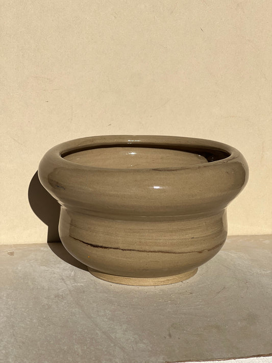 Neutral Wide Vase