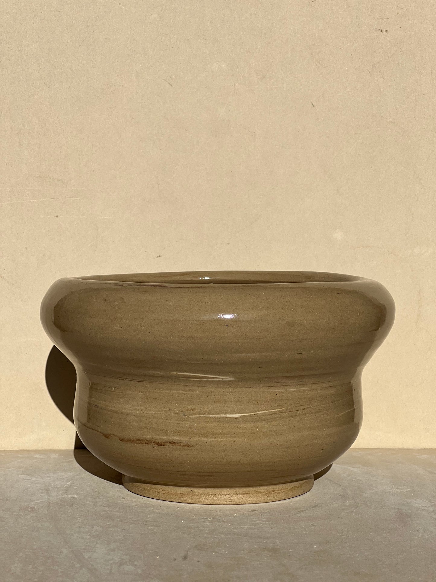 Neutral Wide Vase