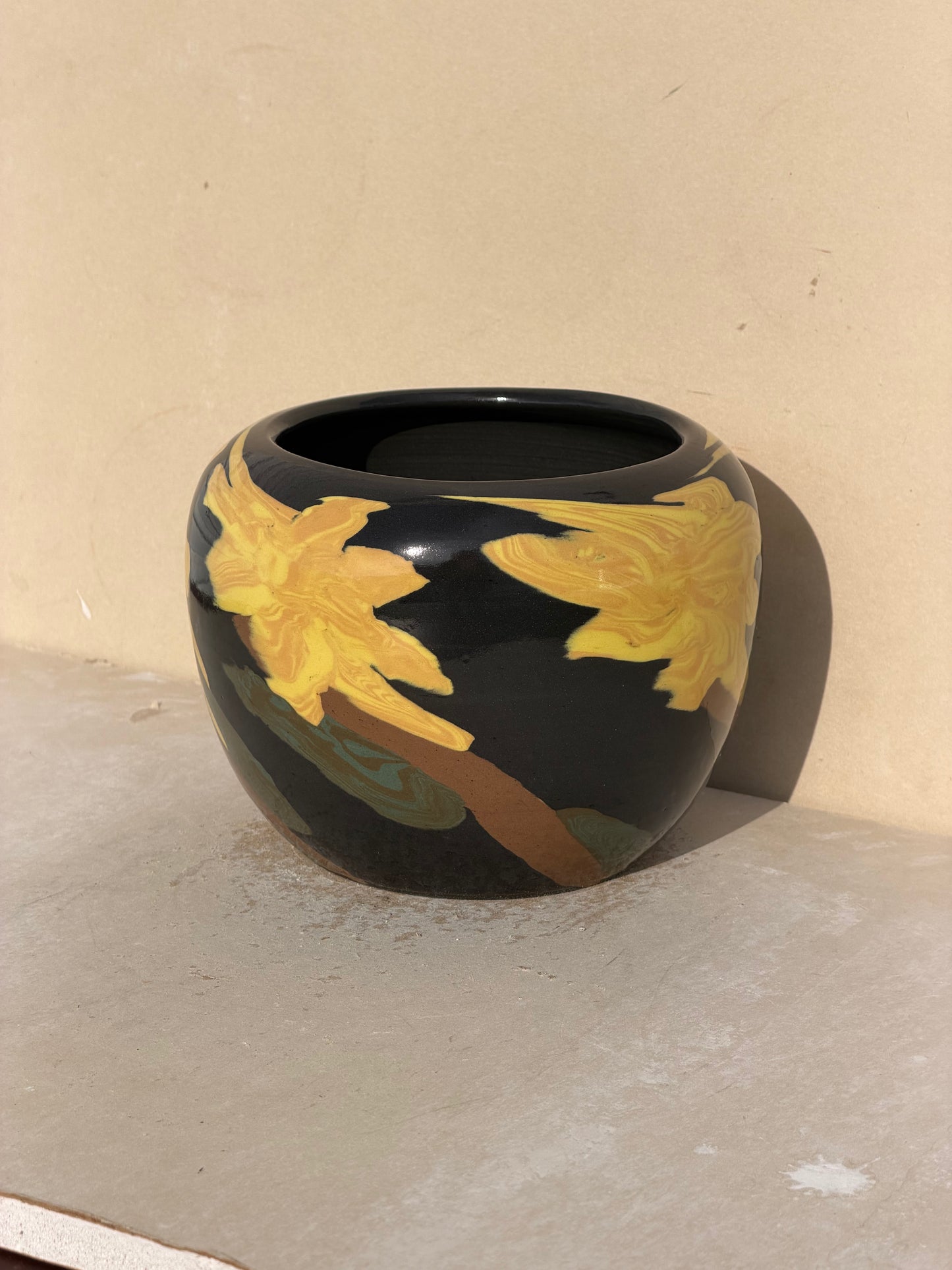 Nerikomi Flower Vase