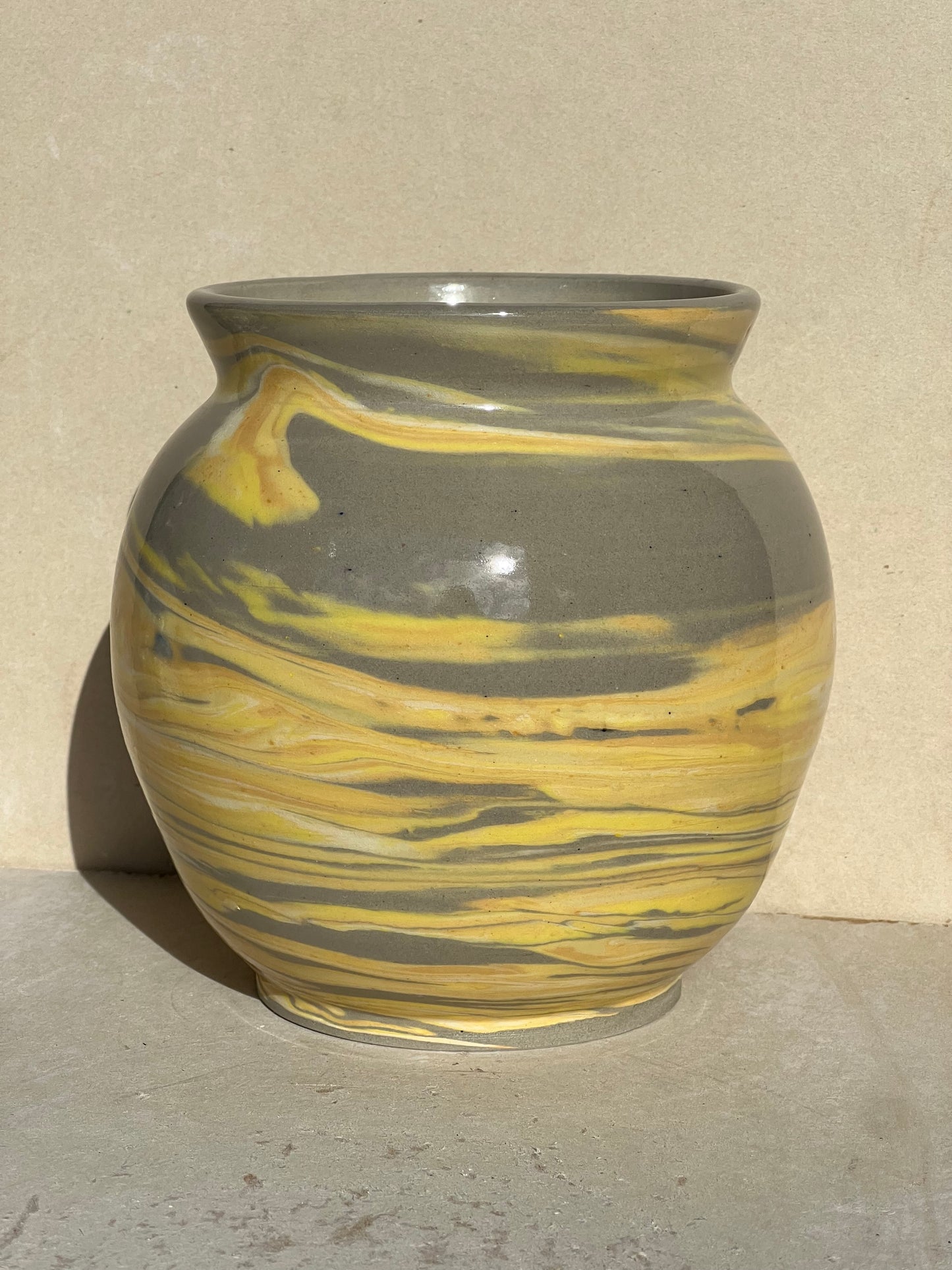 All Yellow Vase