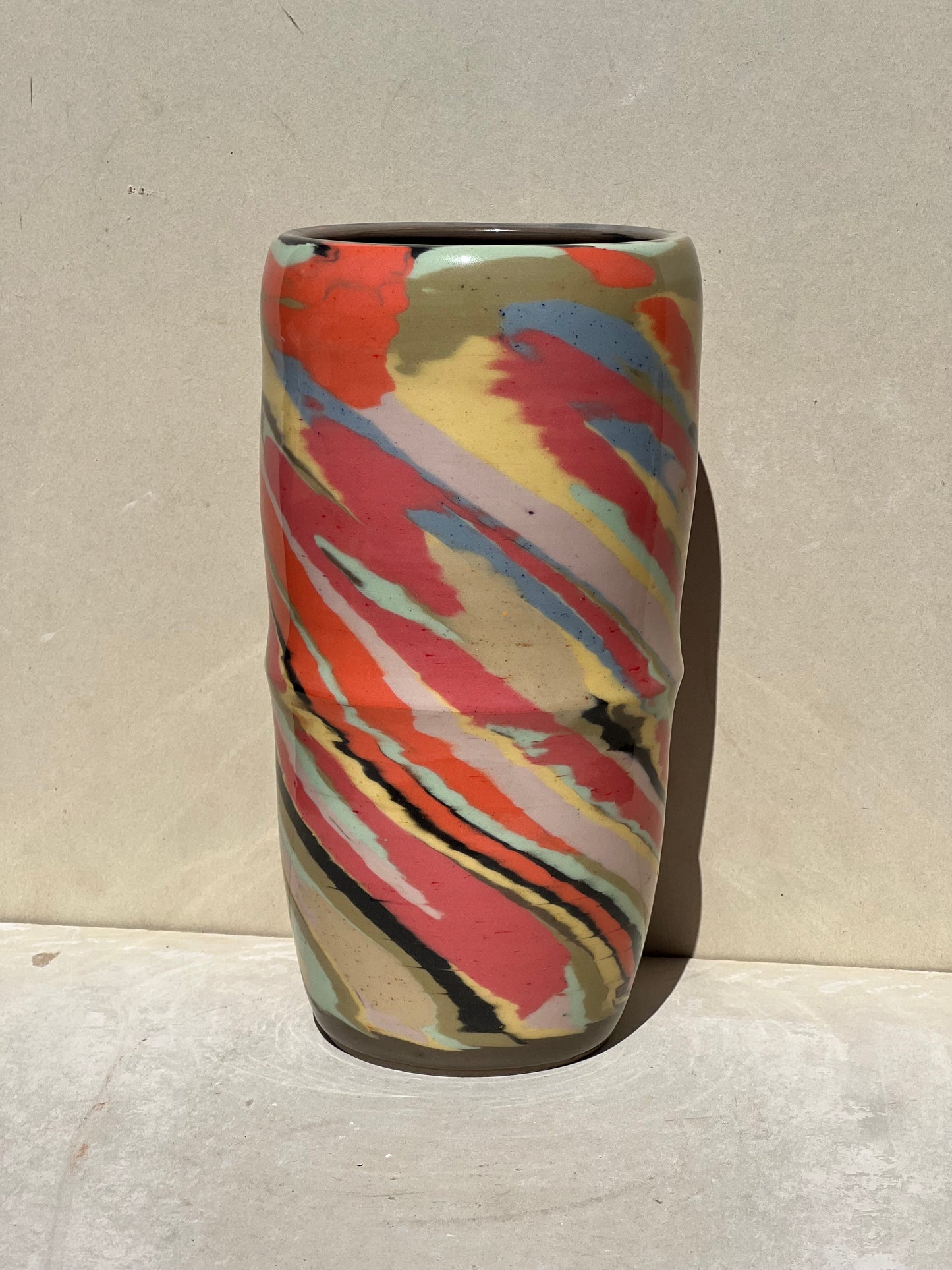 Vibrant Colored Vase