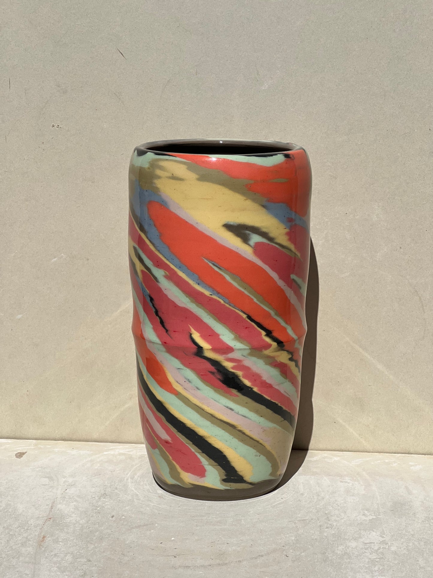 Vibrant Colored Vase