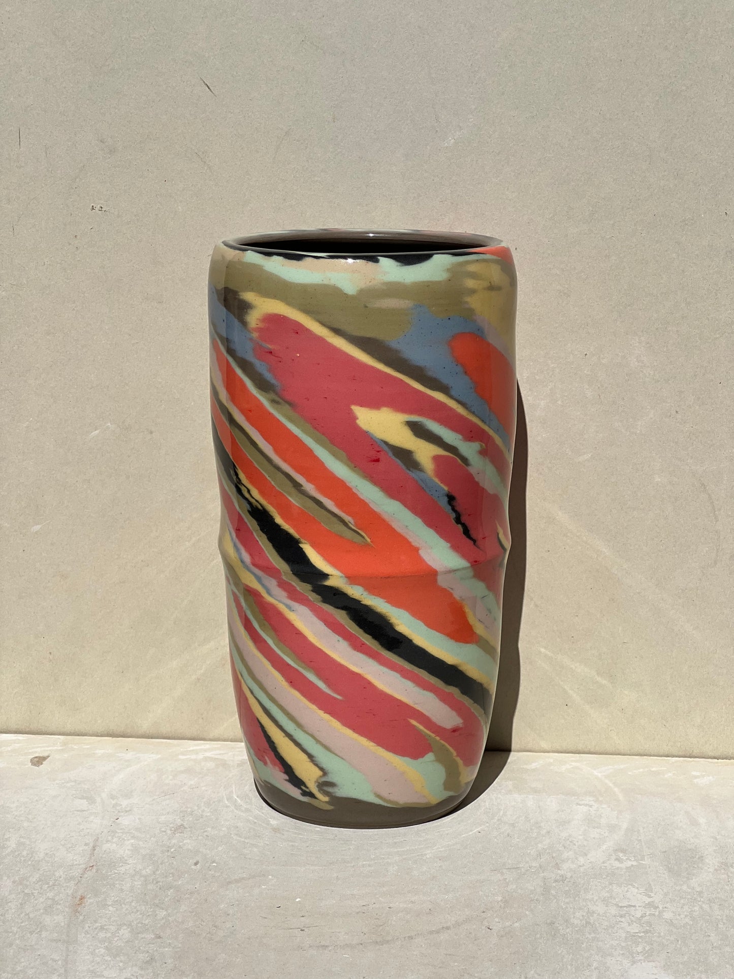 Vibrant Colored Vase