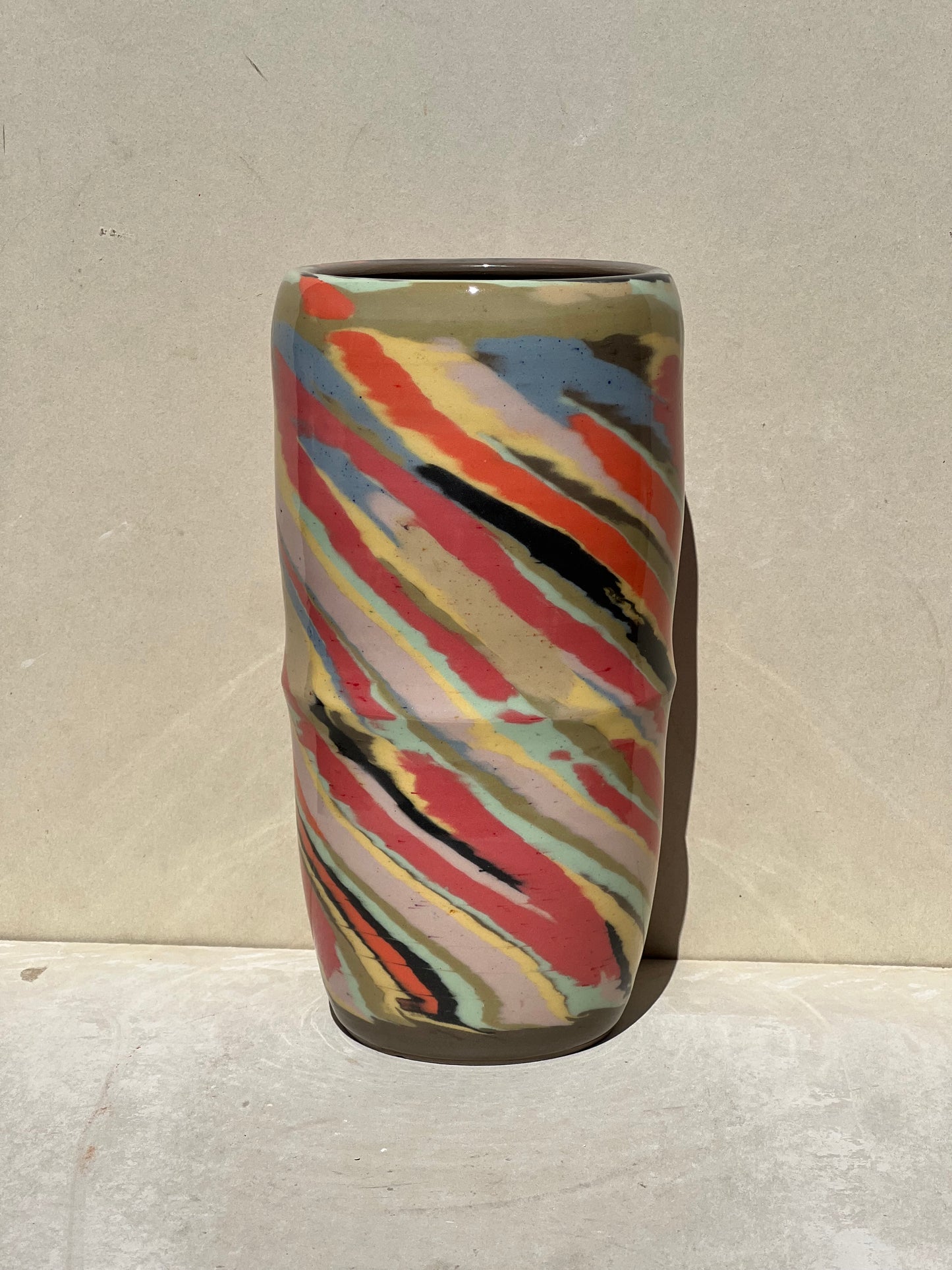 Vibrant Colored Vase