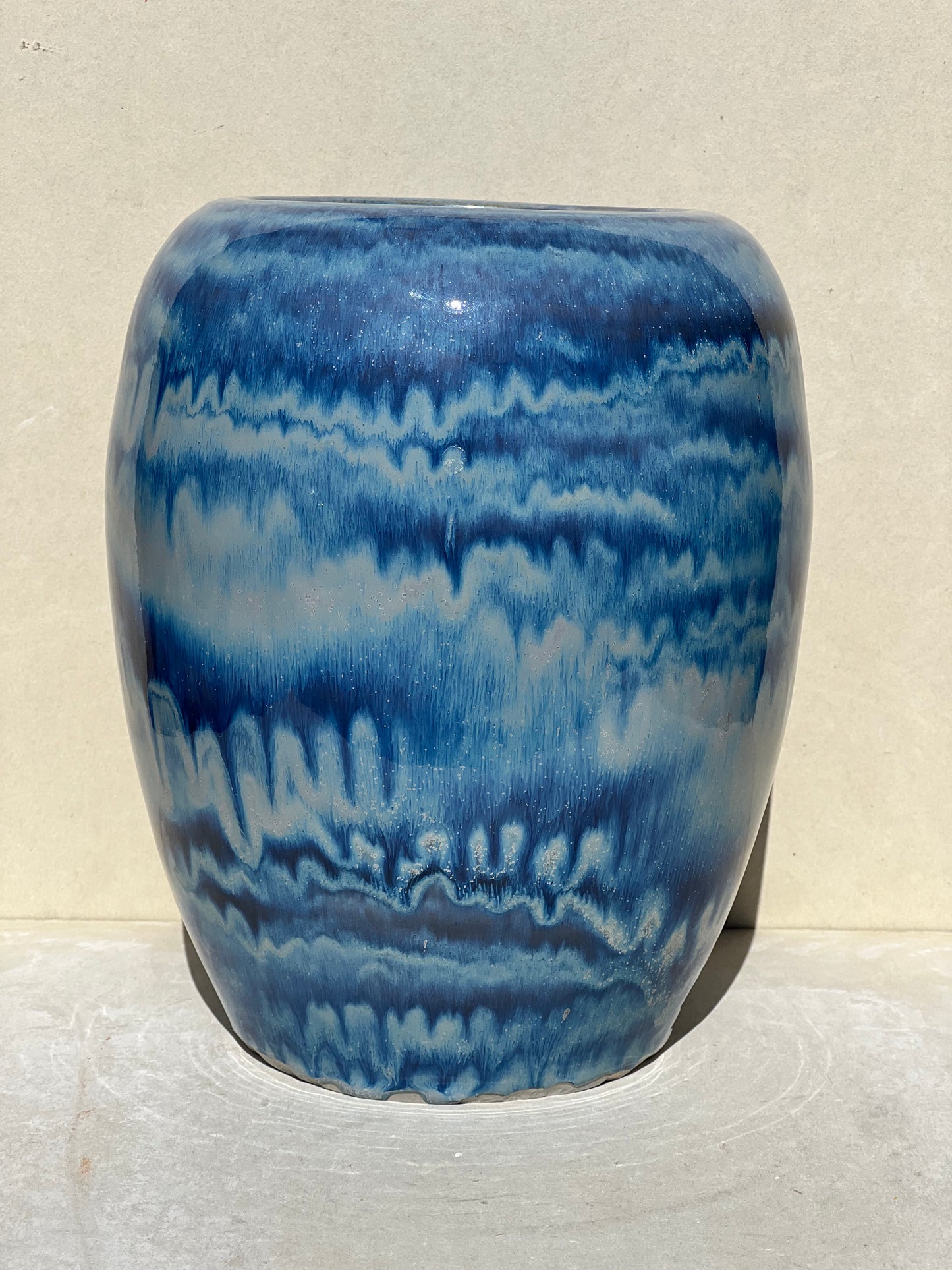 Blue Melt Vase (Reduced price)