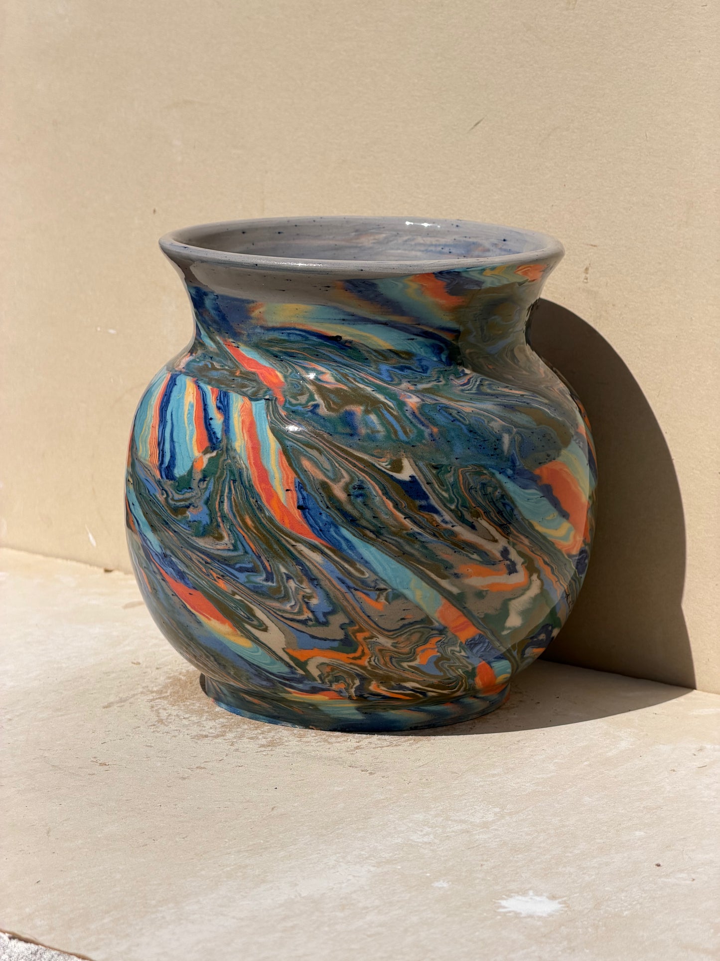 Nerikomi Vase