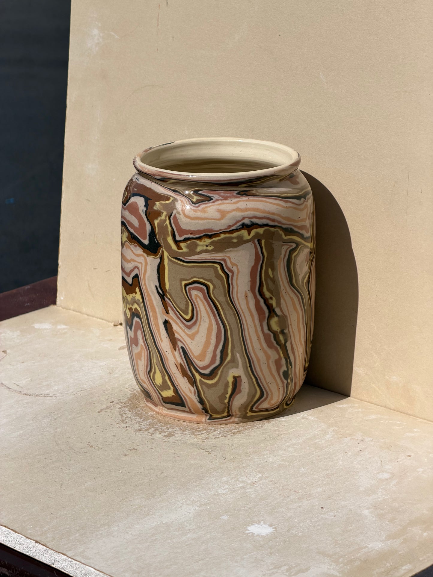 Nerikomi Vase