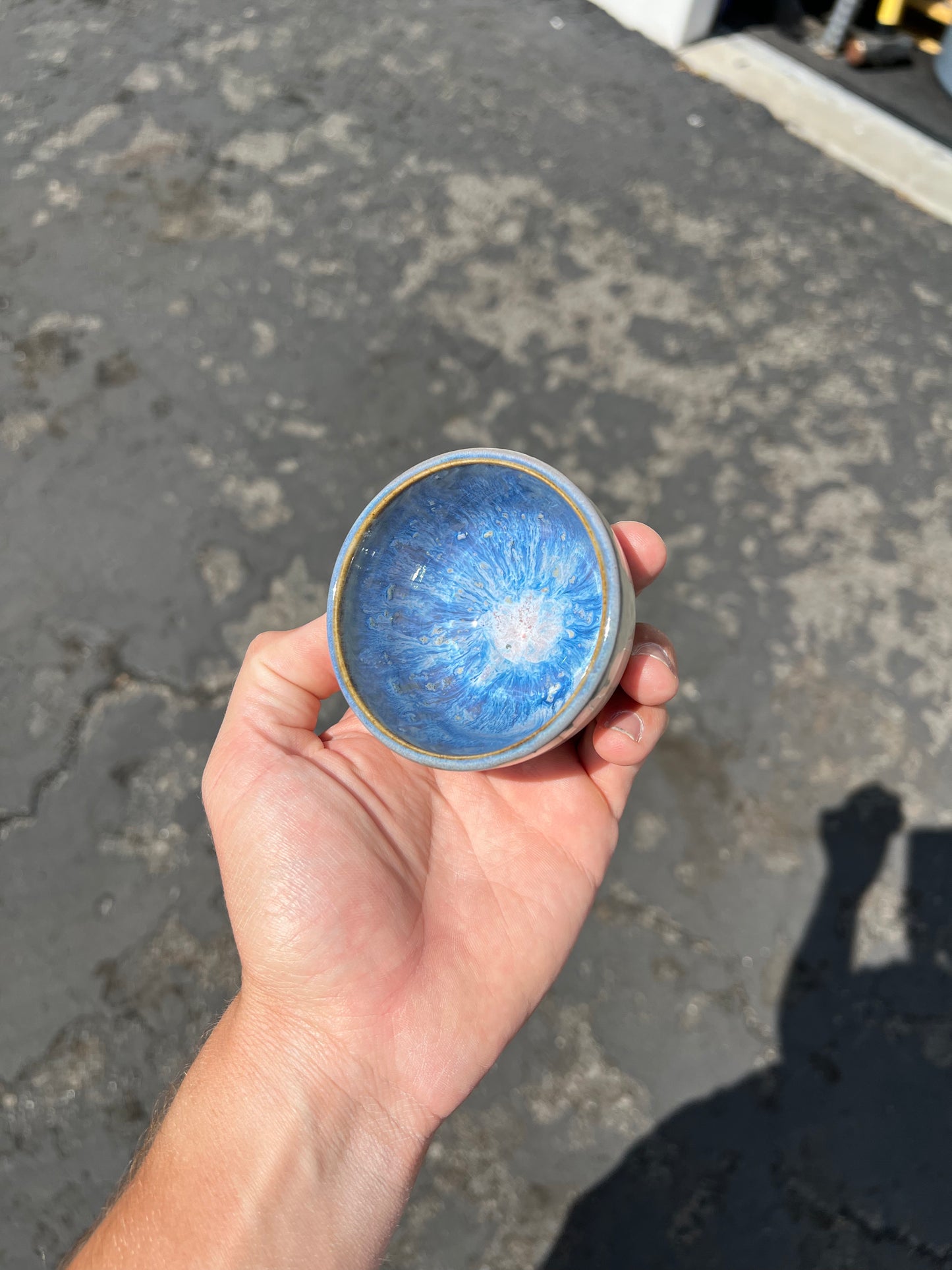 Blue Melt Mini Bowl