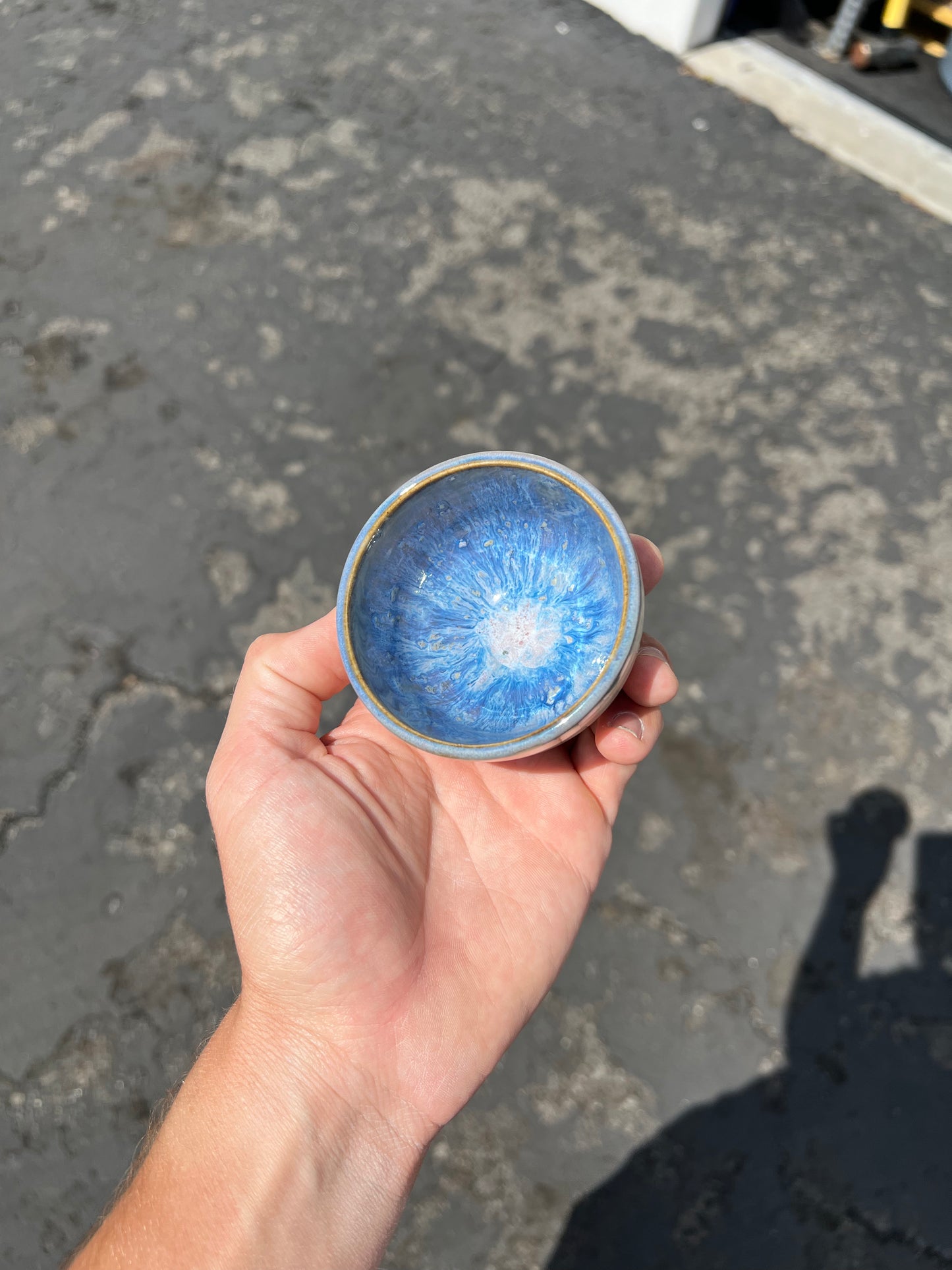 Blue Melt Mini Bowl