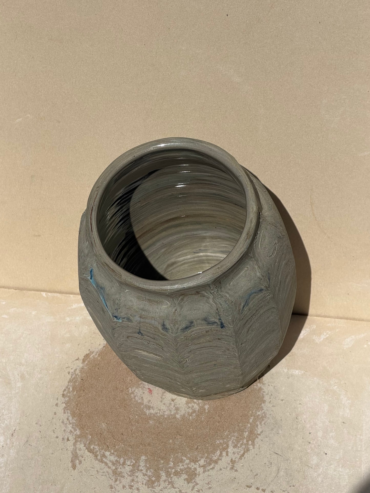 Reclaimed Nerikomi Vase