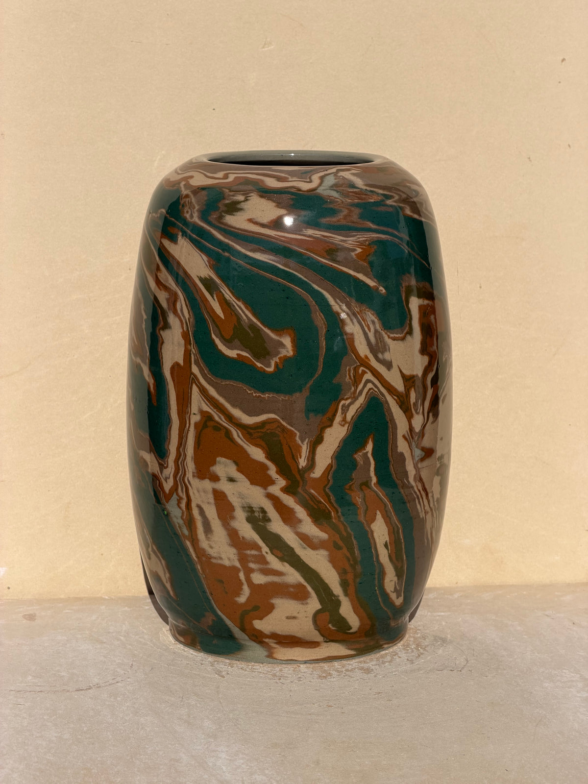 Spiral Nerikomi Vase (Reduced)