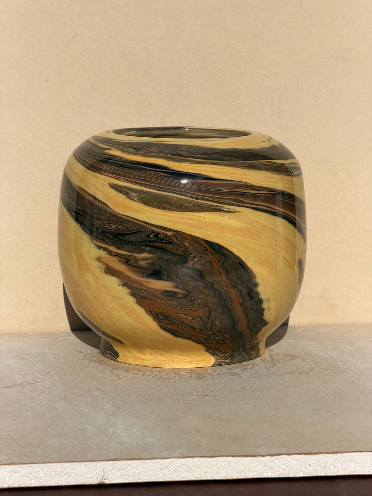 Petrified Wood Vase No. 13