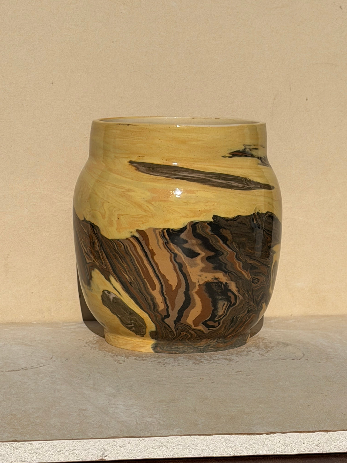 Petrified Wood Vase No. 11