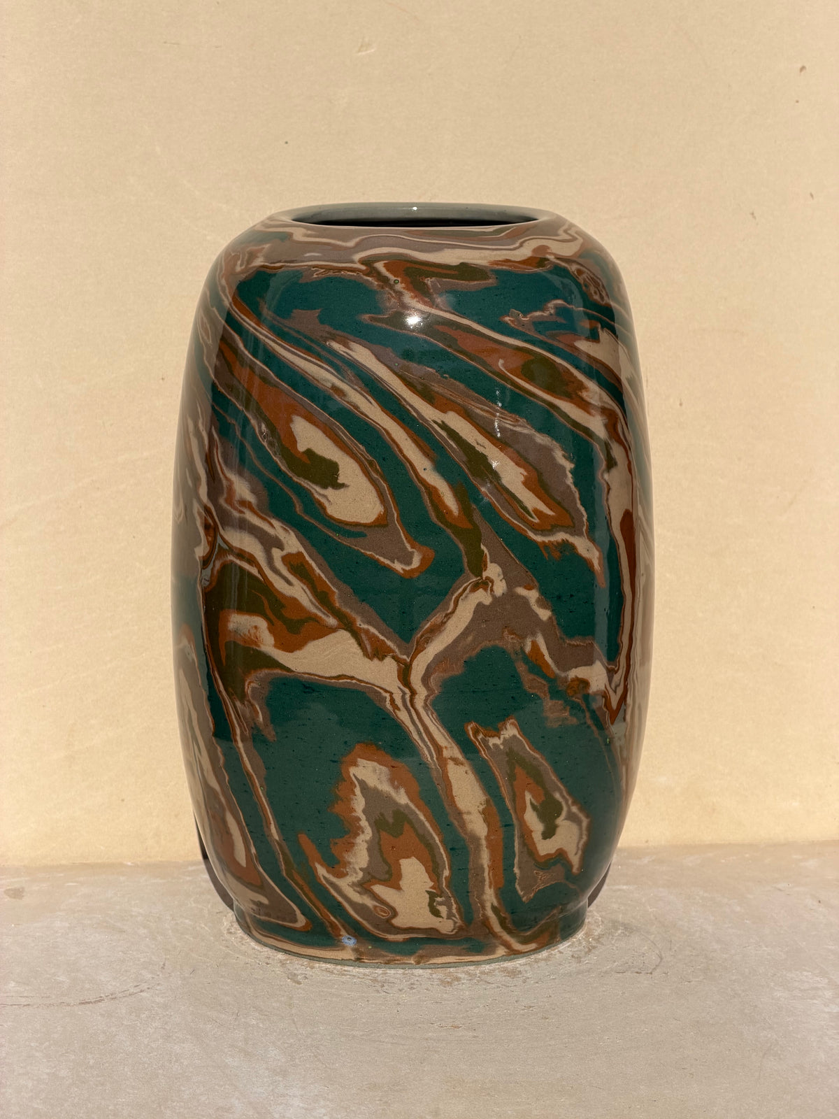 Spiral Nerikomi Vase (Reduced)