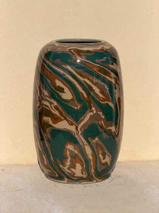 Spiral Nerikomi Vase (Reduced)