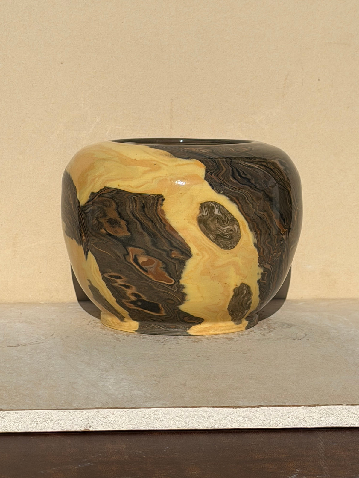 Petrified Wood Vase No. 12