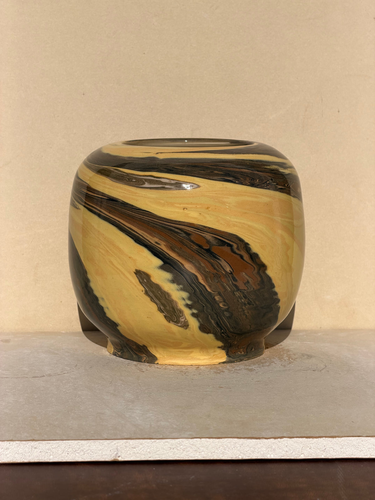 Petrified Wood Vase No. 13