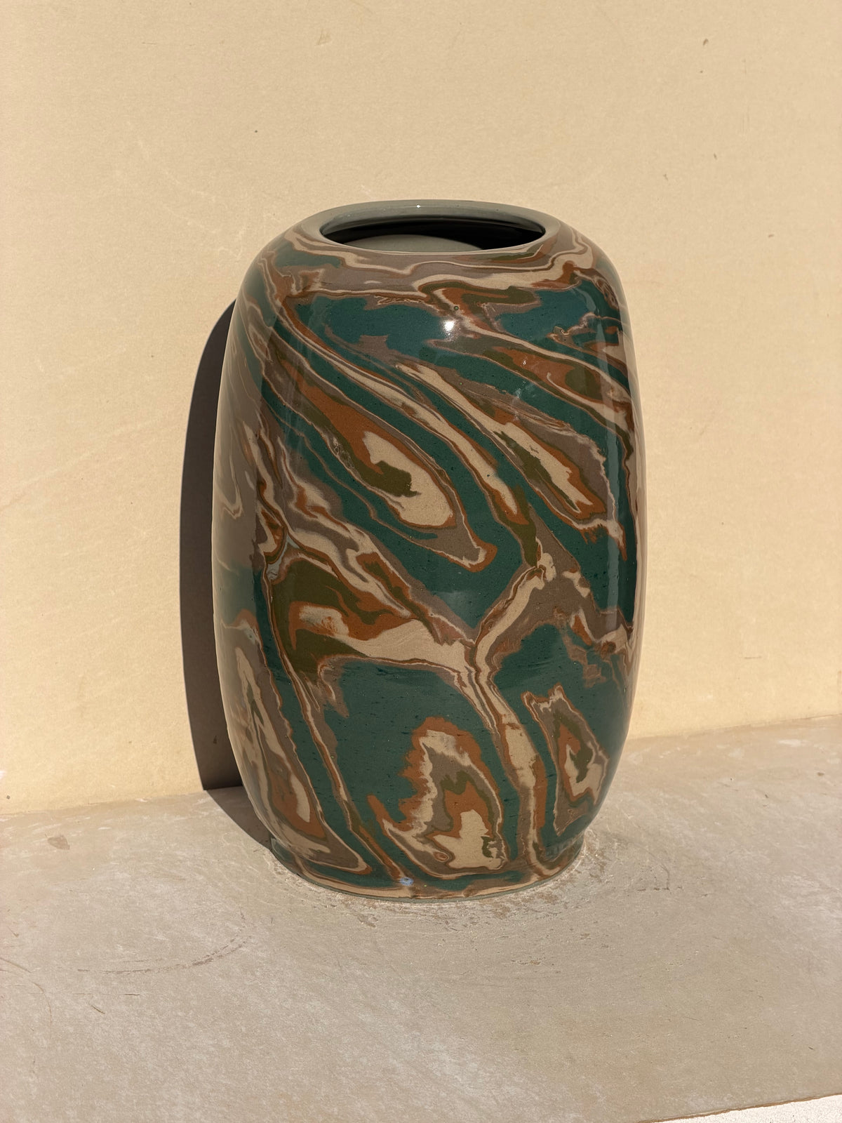 Spiral Nerikomi Vase (Reduced)