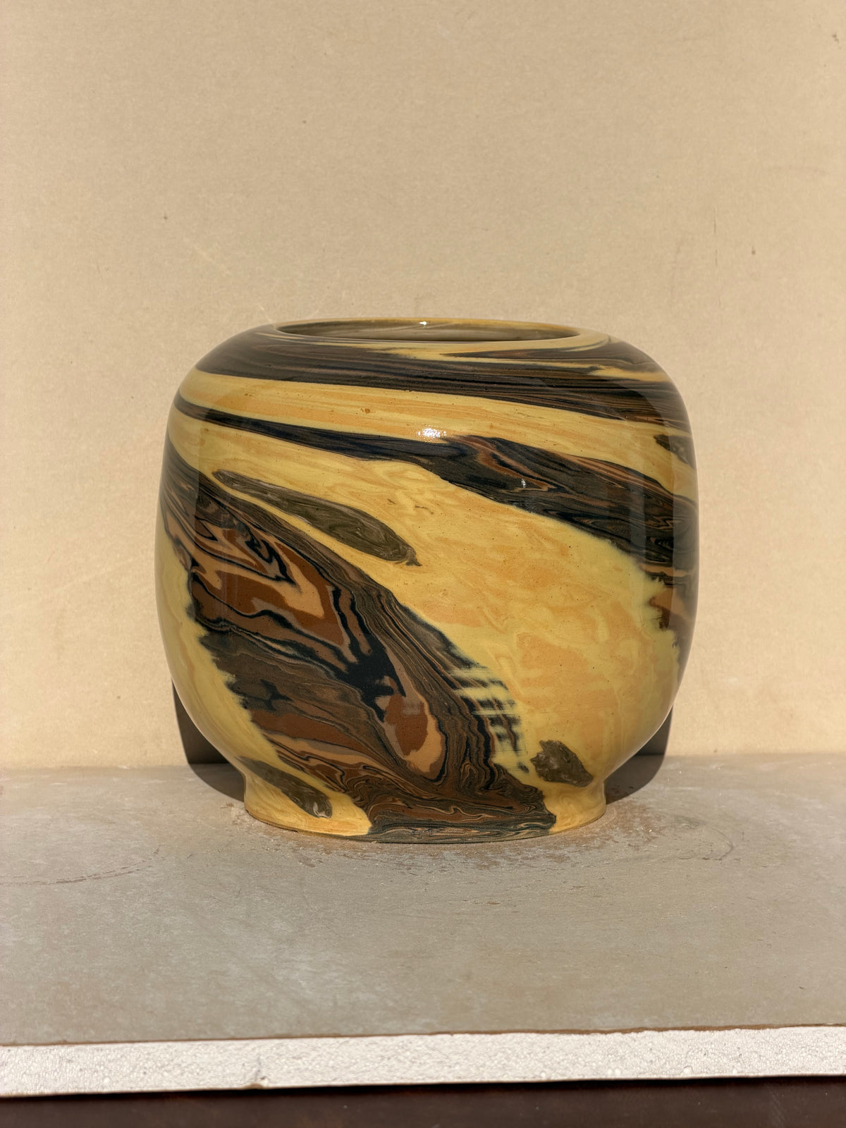 Petrified Wood Vase No. 13
