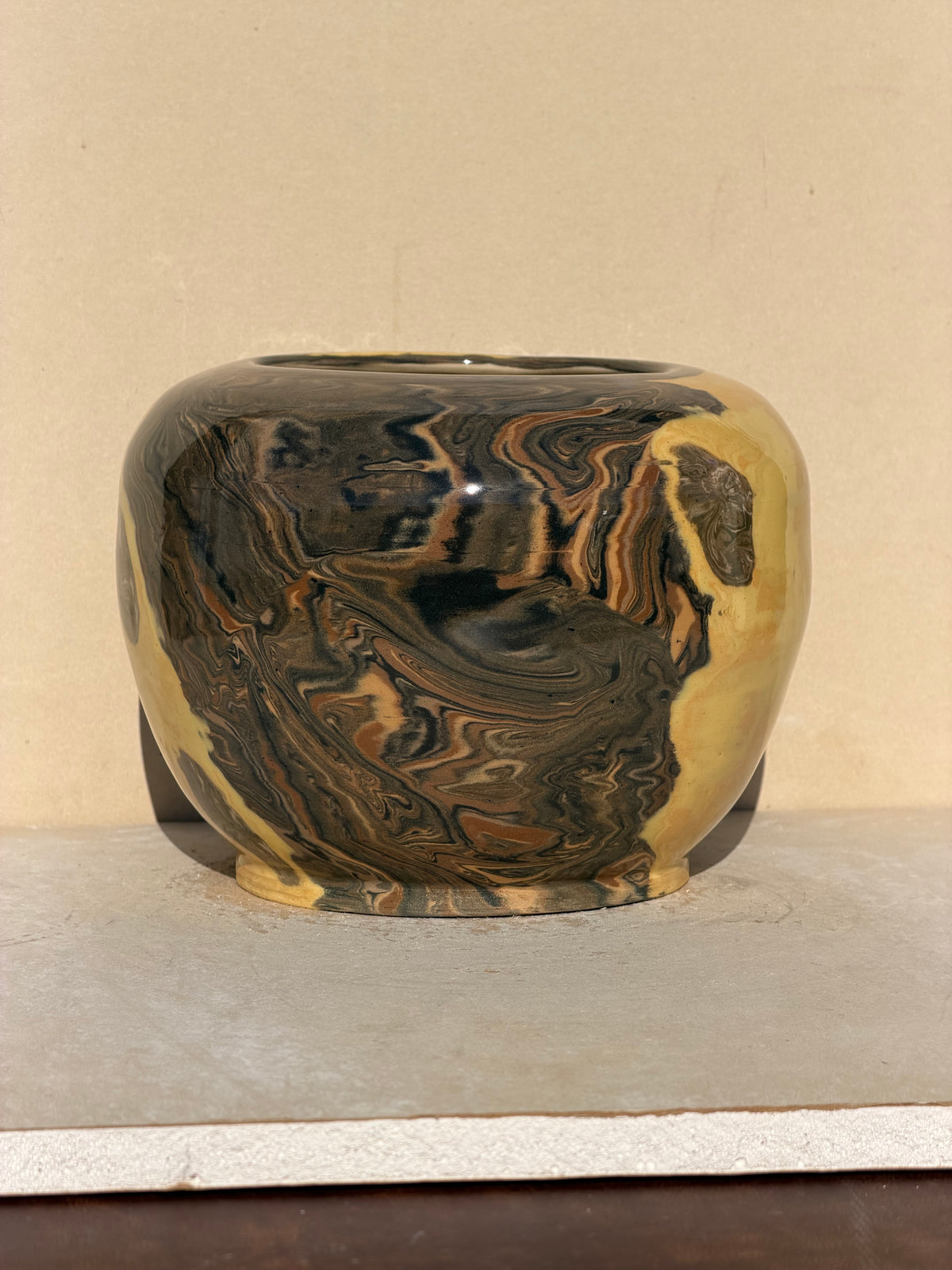 Petrified Wood Vase No. 12