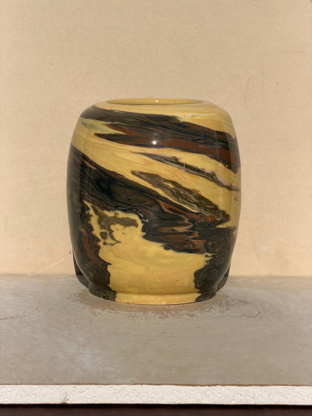 Petrified Wood Vase No. 10