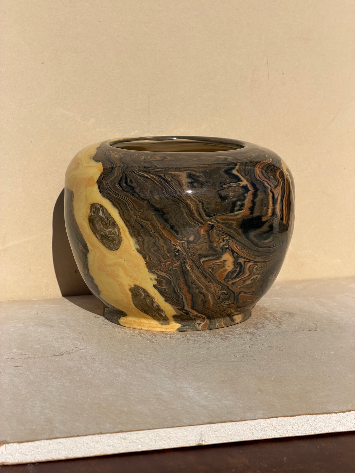 Petrified Wood Vase No. 12