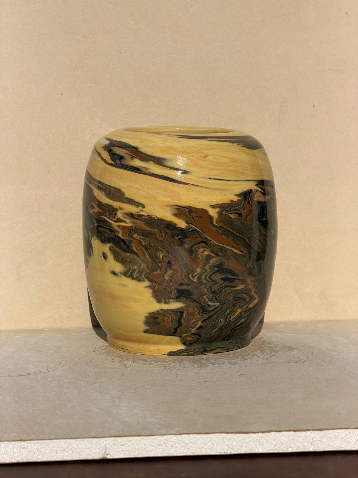 Petrified Wood Vase No. 10