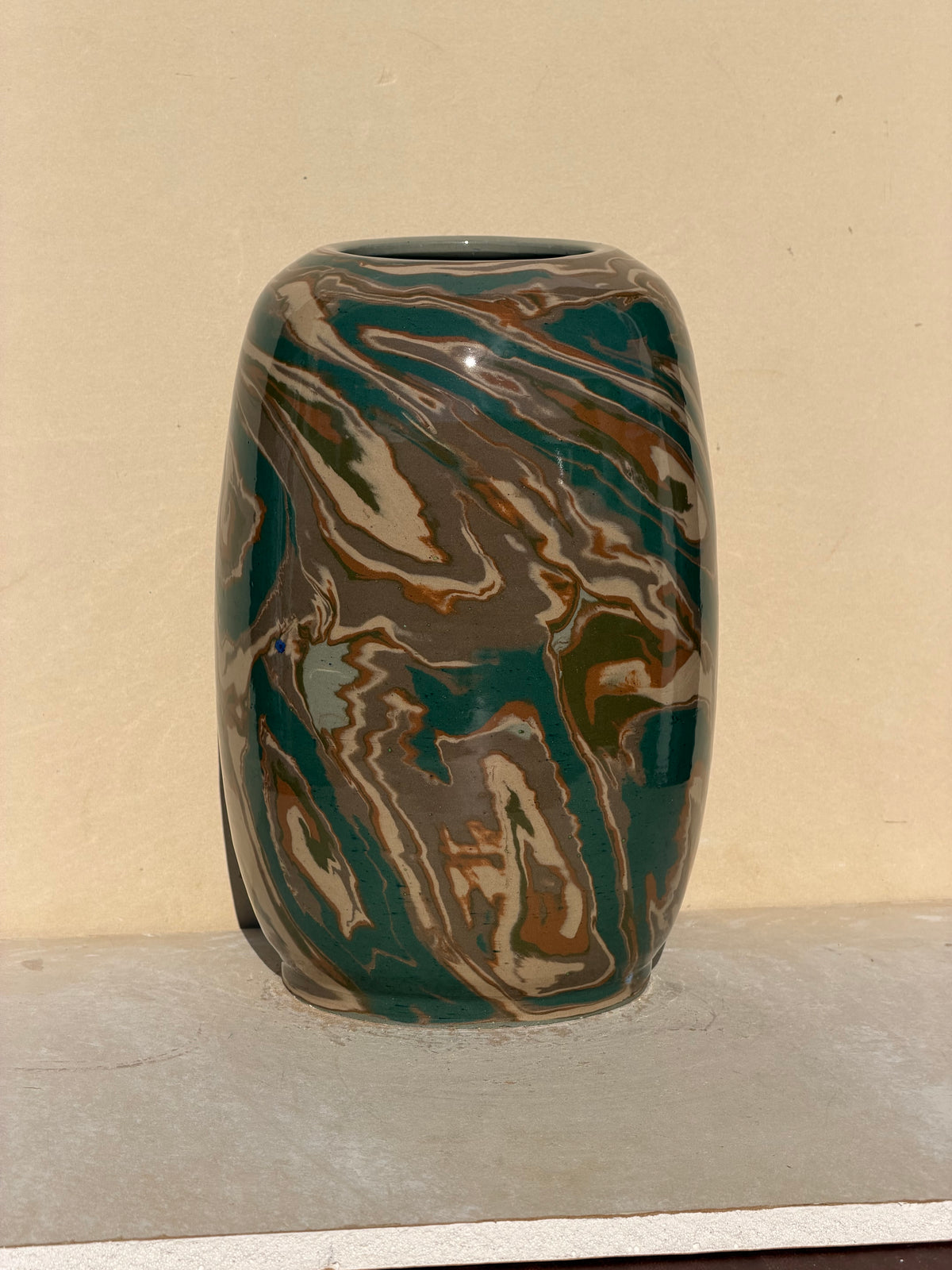 Spiral Nerikomi Vase (Reduced)